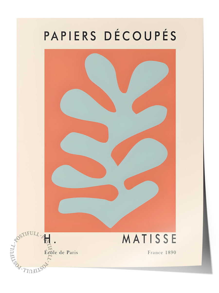 PAPIERS DÉCOUPÉS İllüstrasyon Çerçevesiz Poster