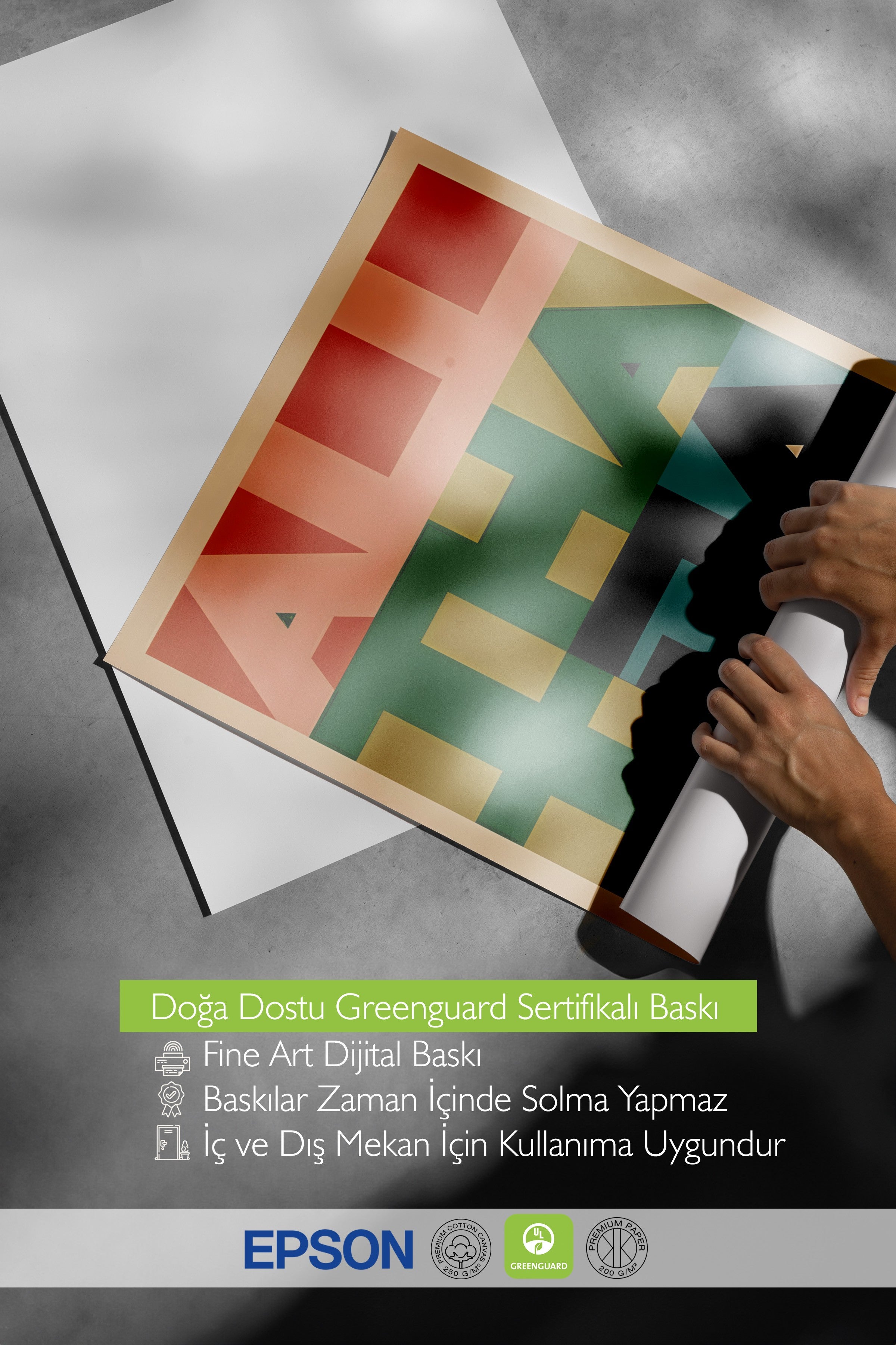 Çerçevesiz Poster, Jazz Festival, Comfort Serisi Duvar Posteri, NO:108975