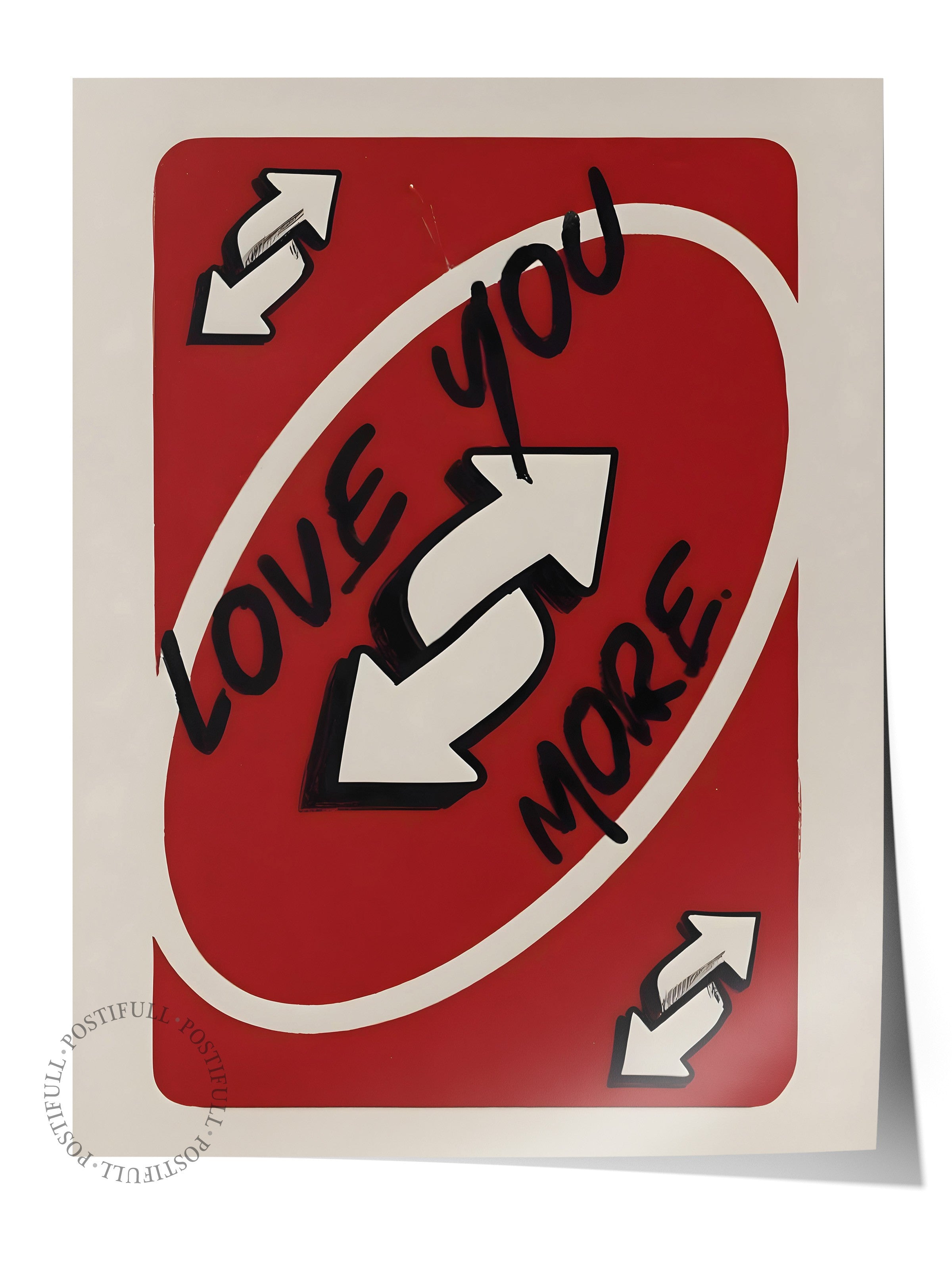 Çerçevesiz Poster, Love You More, Comfort Serisi Duvar Posteri, NO:108936
