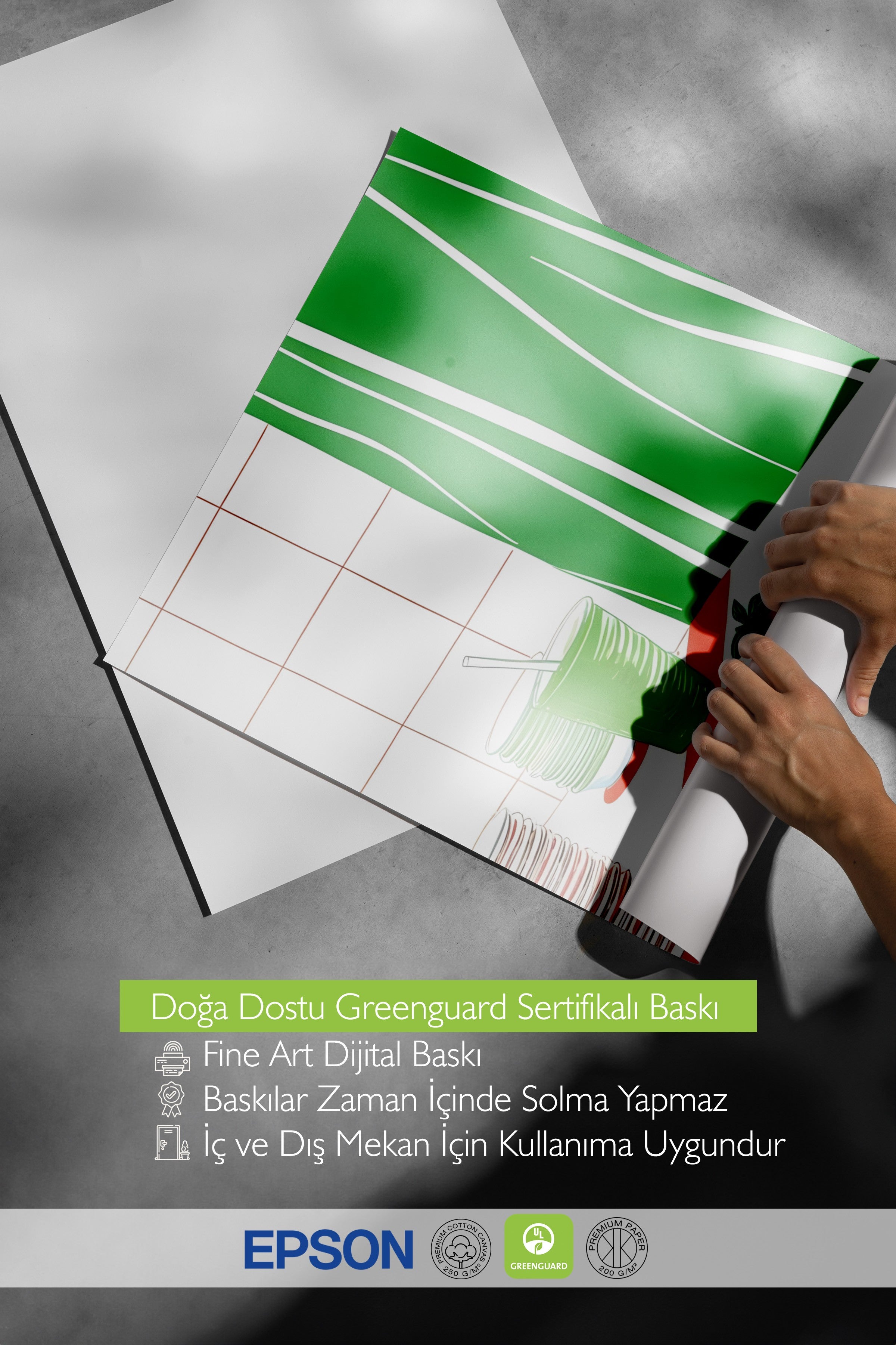 Çerçevesiz Poster, Meatball Spaghetti, Comfort Serisi Mutfak Duvar Posteri, NO:109110