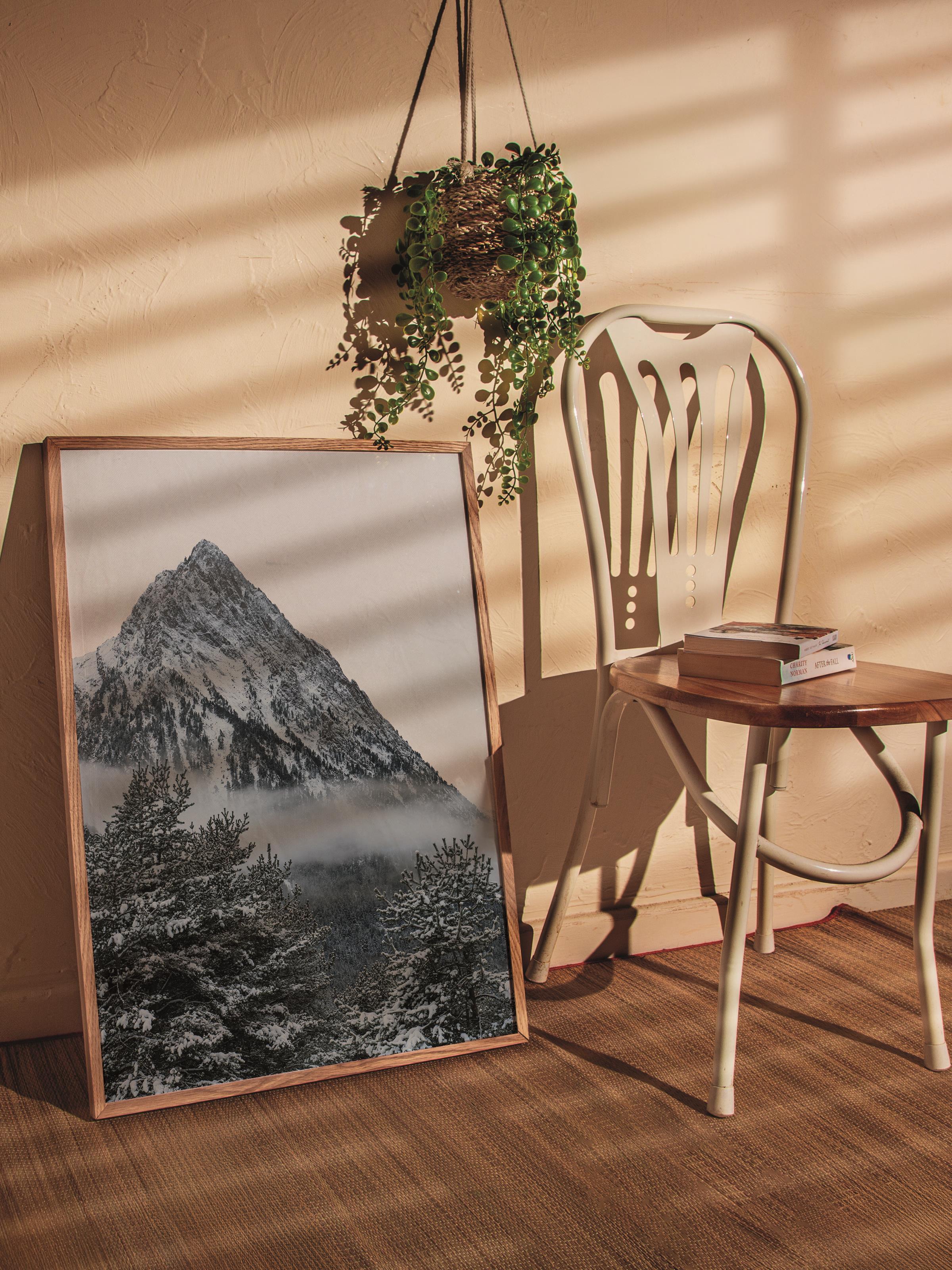 Çerçevesiz Poster Orman No:10, Fotoğraf Baskısı, Salon, Mutfak, Oturma Odası, Hol Duvar Dekoru Poster