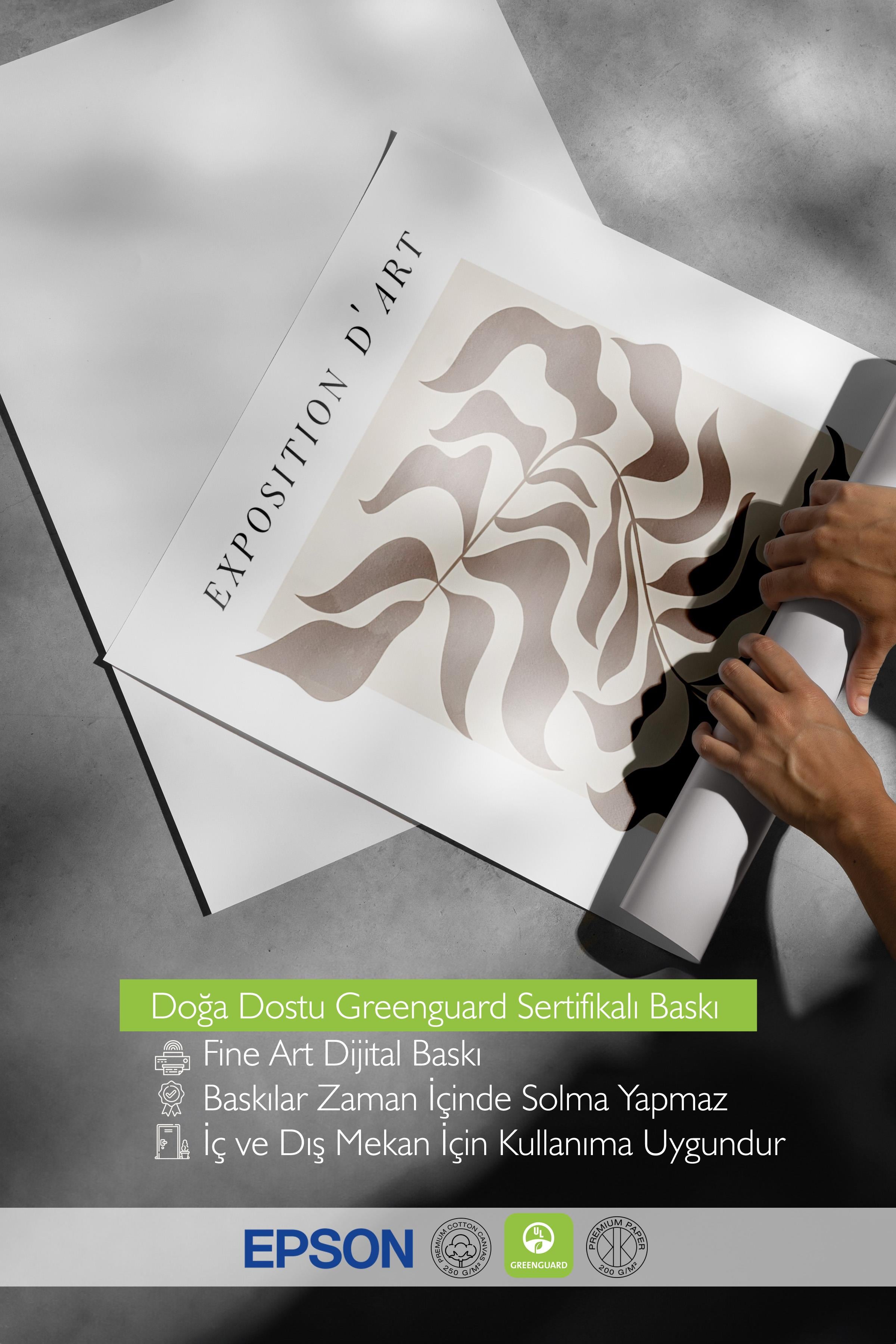 Çerçevesiz Poster, Sanatsal Tasarım Duvar Posteri, Exposition D'art Graphique Poster, NO:108582
