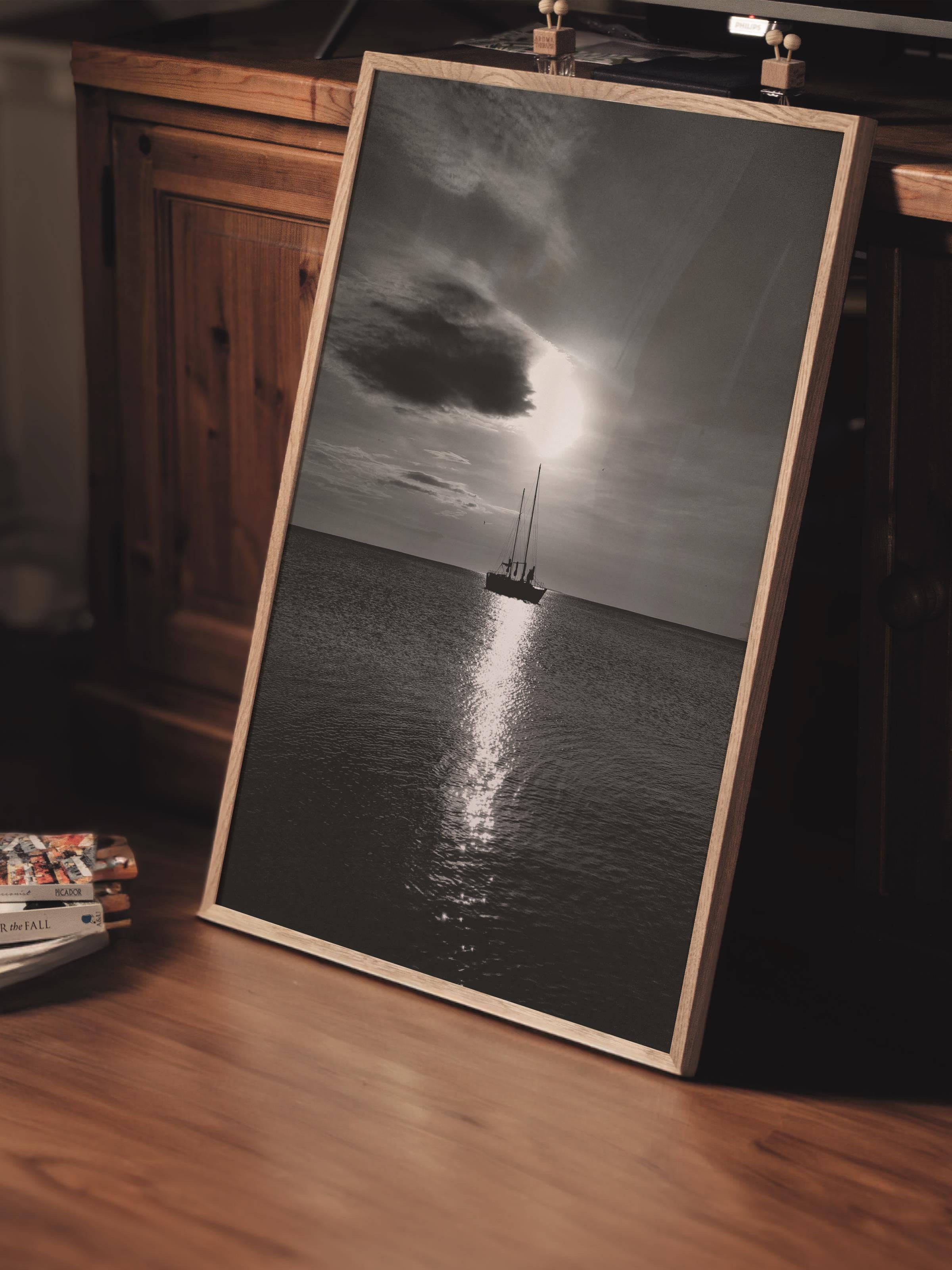 Çerçevesiz Poster, Siyah & Beyaz Fotoğraf No:49, HD Fotoğraf, Salon, Mutfak Duvar Dekoru Poster