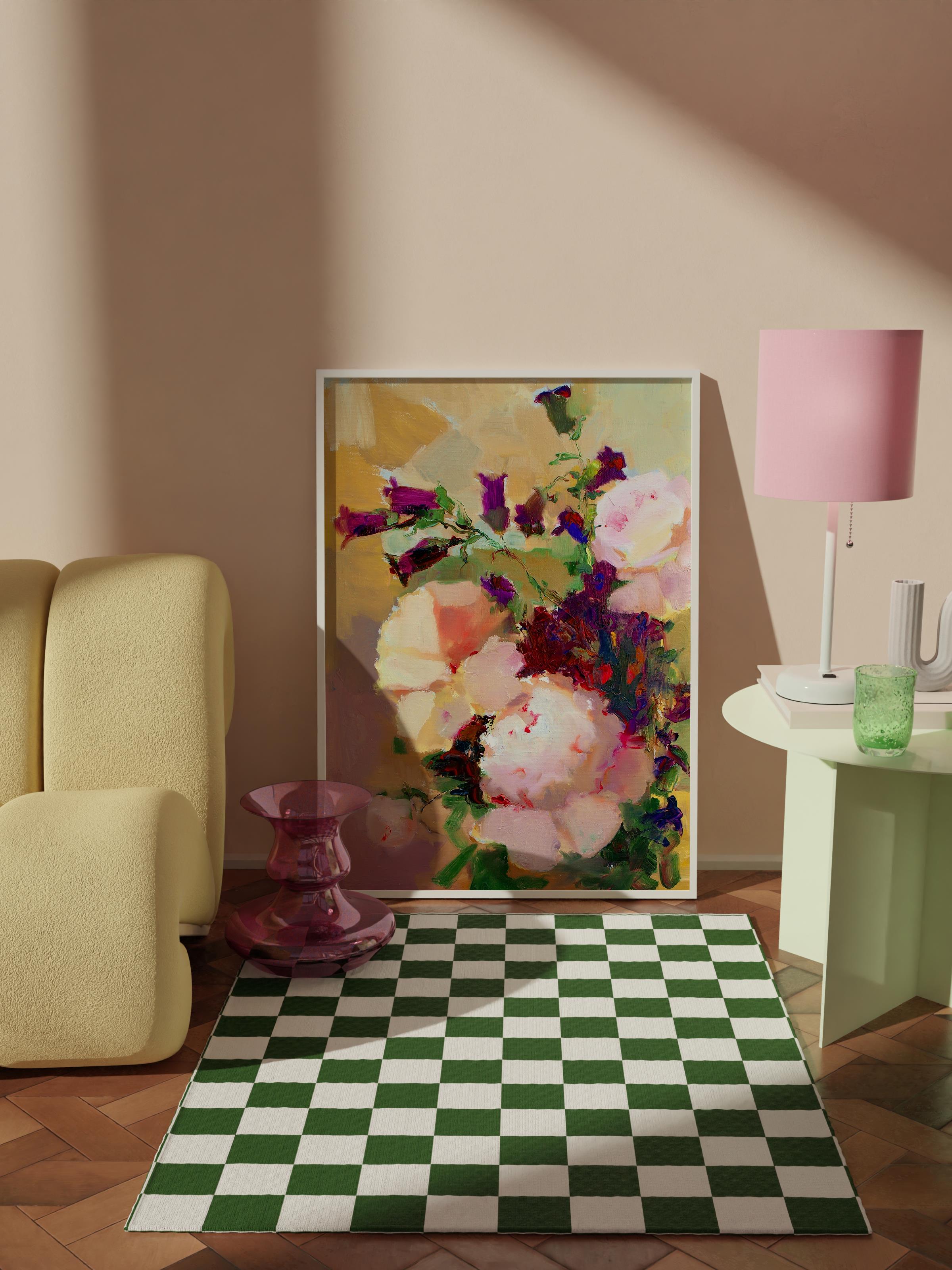 Çerçevesiz Poster Tablo, Duvar Posteri, Sanatsal HD Baskı, Impresyonist Bahçe , Maximalist No:231