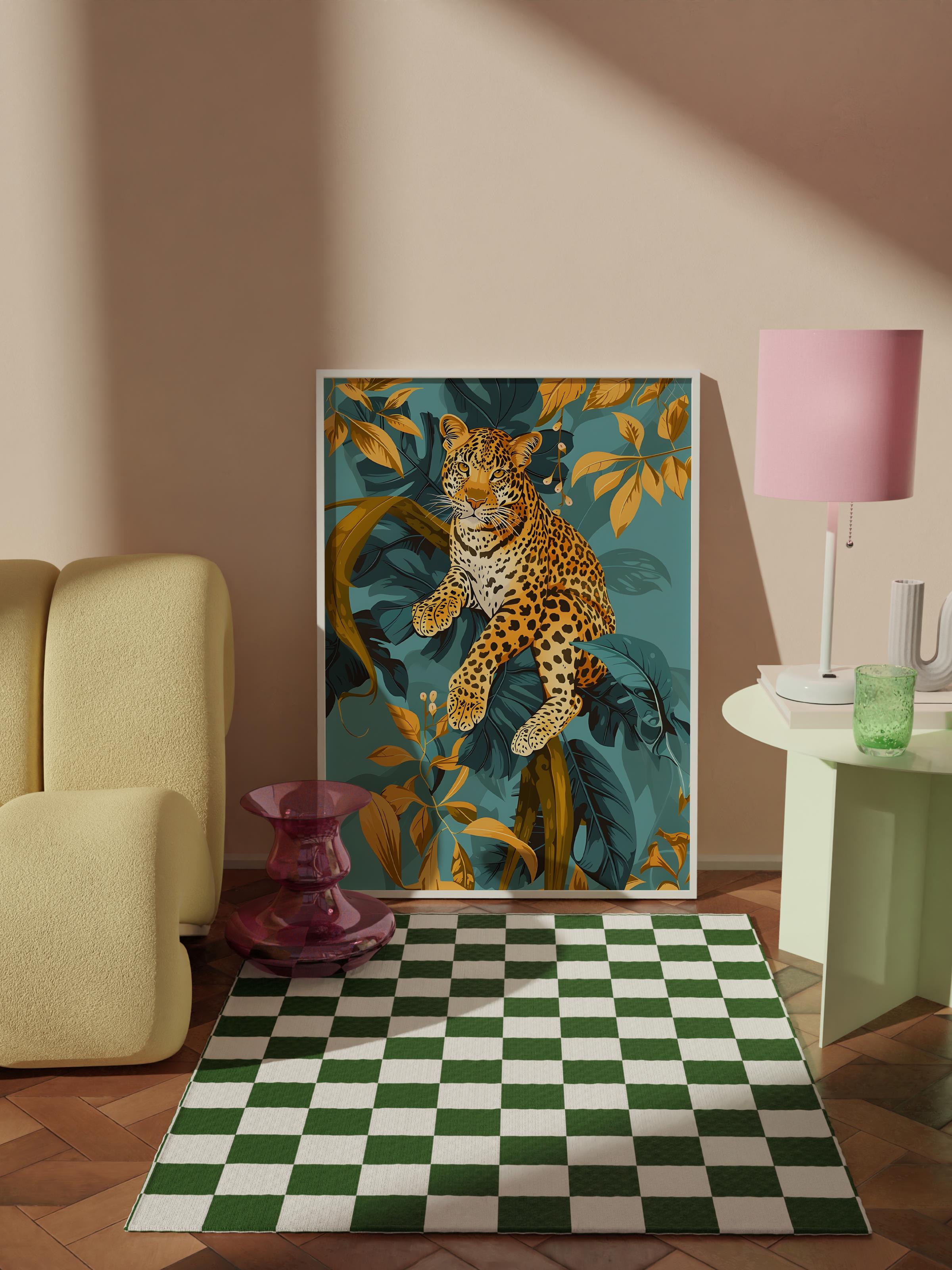 Çerçevesiz Poster Tablo, Duvar Posteri, Kağıt Poster, Ormanın Asil Ruhu , Maximalist No:121