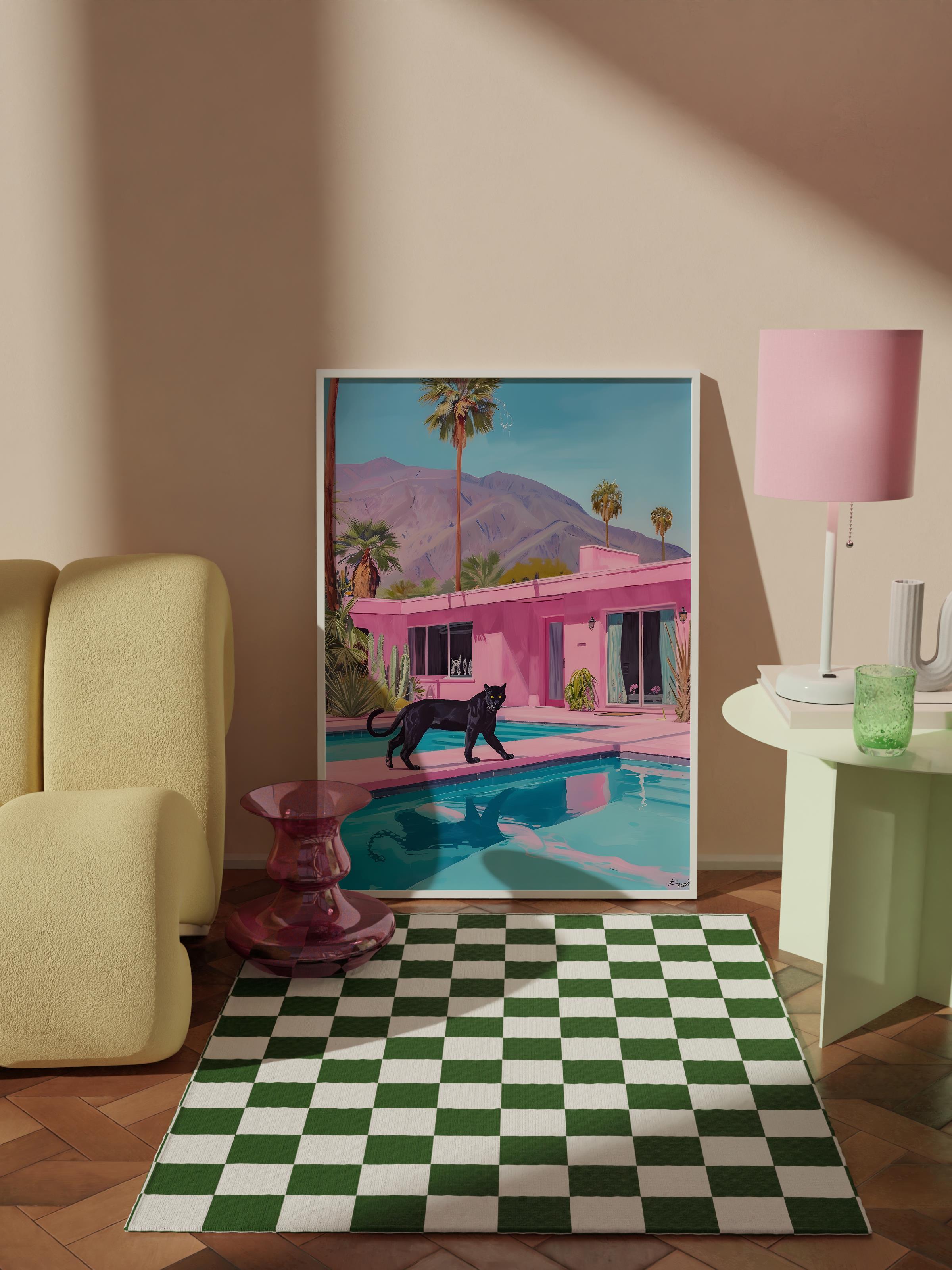 Çerçevesiz Poster Tablo, Duvar Posteri, Kağıt Poster, Gizli Bahçe , Maximalist No:143