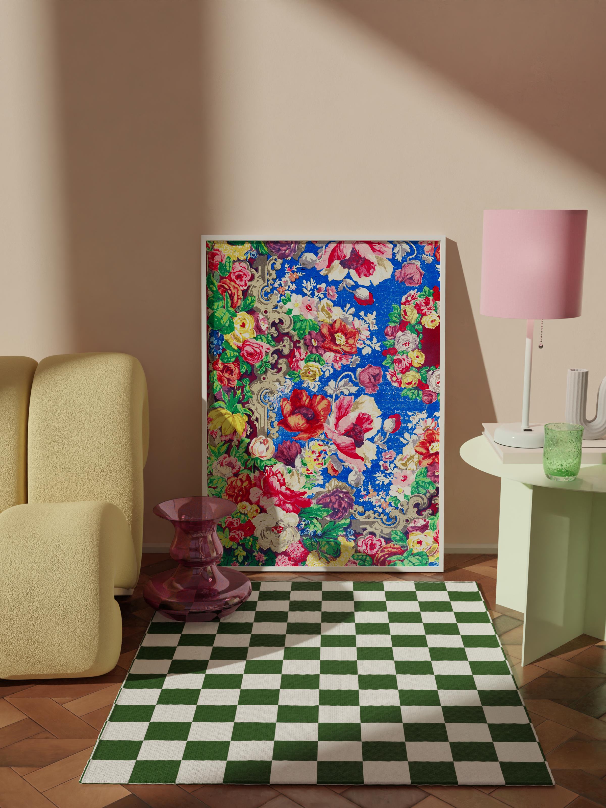Çerçevesiz Poster Tablo, Duvar Posteri, Kağıt Poster, Baharın Patlaması , Maximalist No:198