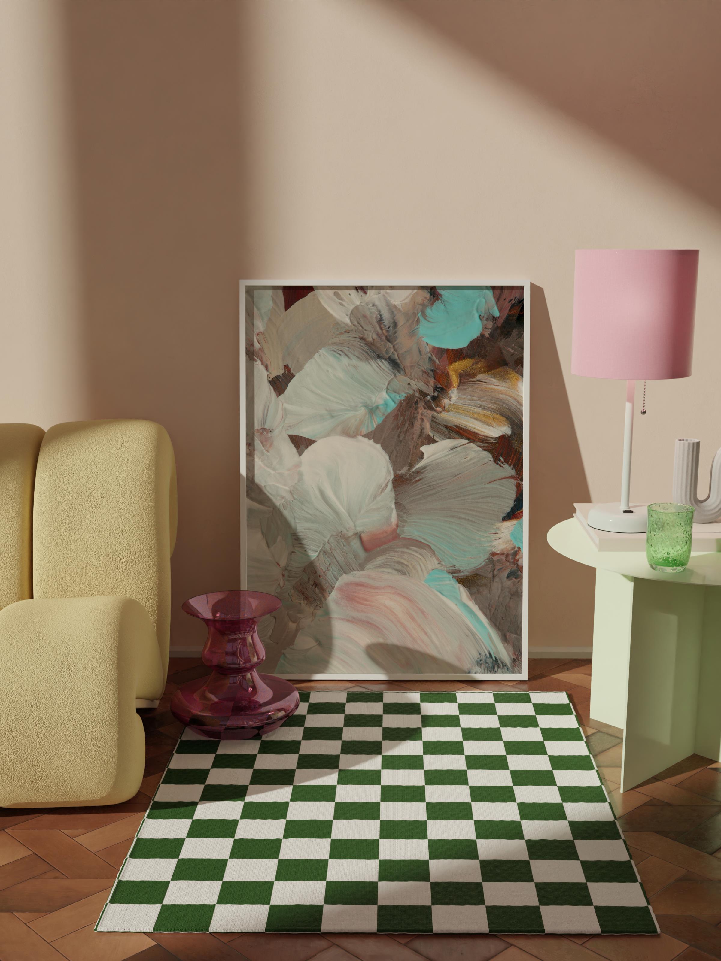 Çerçevesiz Poster Tablo, Duvar Posteri, Kağıt Poster, Organik Dokular , Maximalist No:227
