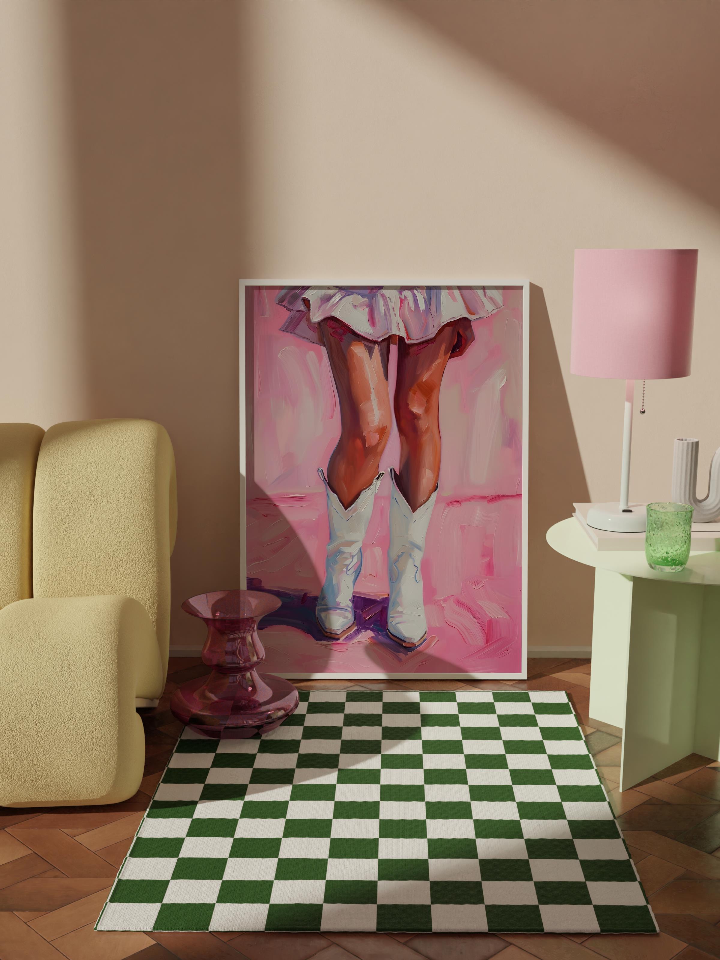 Çerçevesiz Poster Tablo, Duvar Posteri, Kağıt Poster, Yaz Dansı , Maximalist No:156