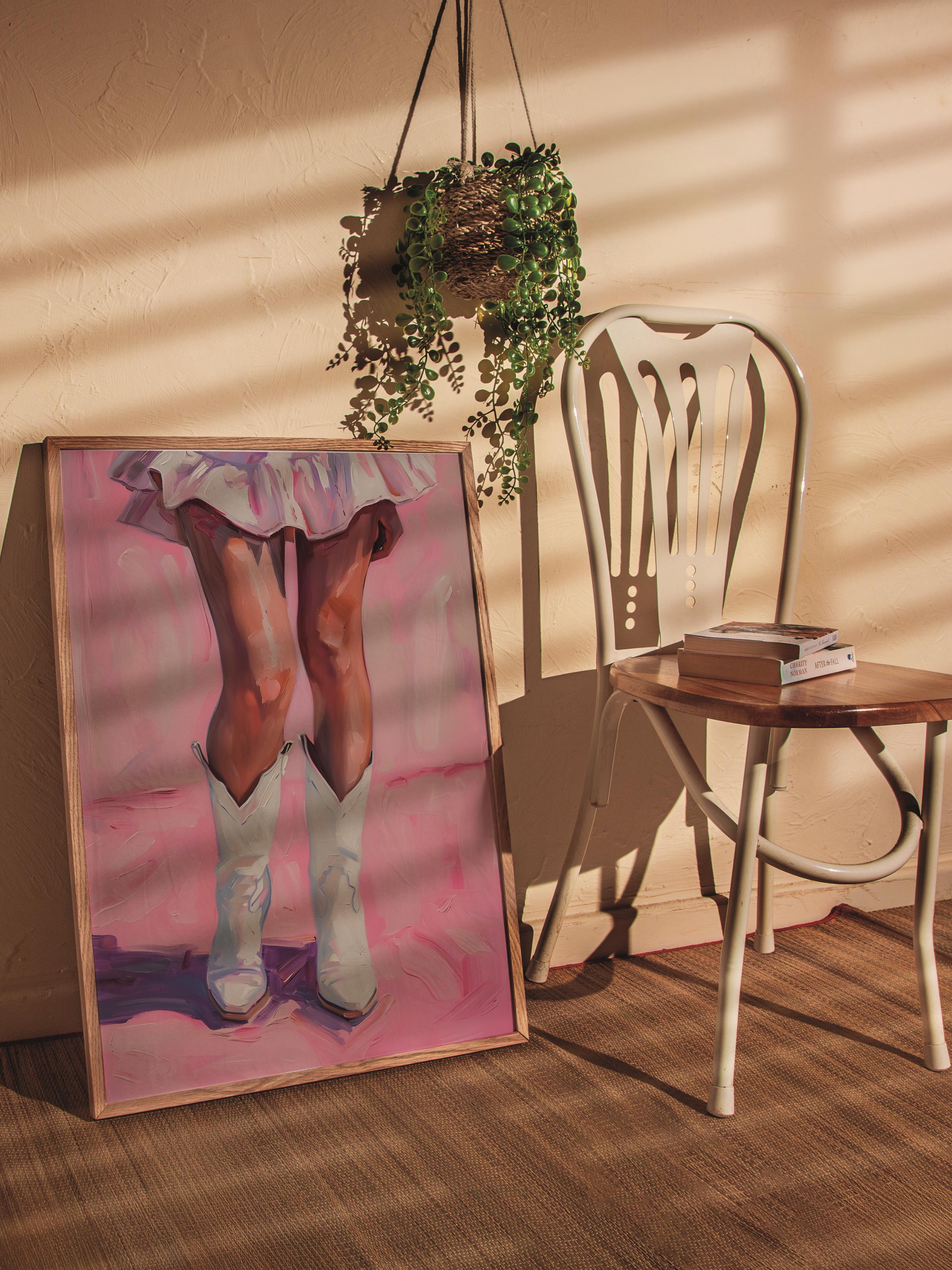 Çerçevesiz Poster Tablo, Duvar Posteri, Kağıt Poster, Yaz Dansı , Maximalist No:156