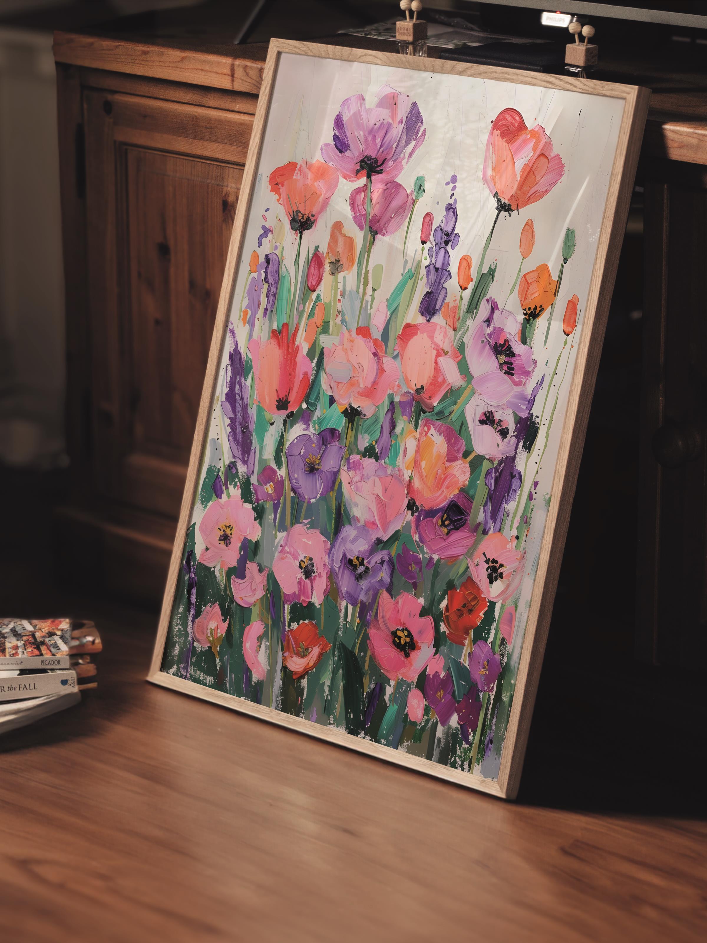 Çerçevesiz Poster Tablo, Duvar Posteri, Kağıt Poster, Bahçe Cümbüşü , Maximalist No:73
