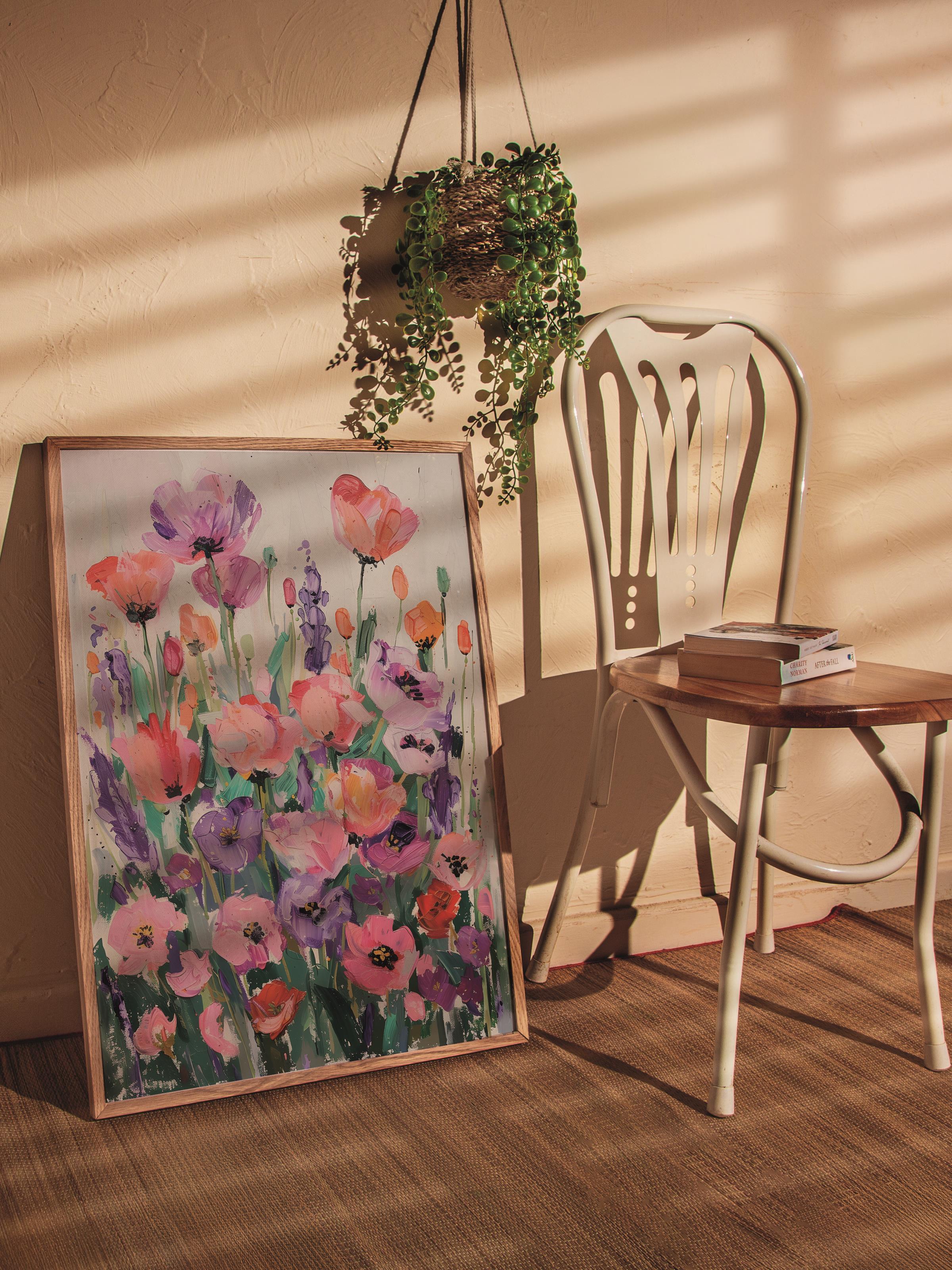 Çerçevesiz Poster Tablo, Duvar Posteri, Kağıt Poster, Bahçe Cümbüşü , Maximalist No:73