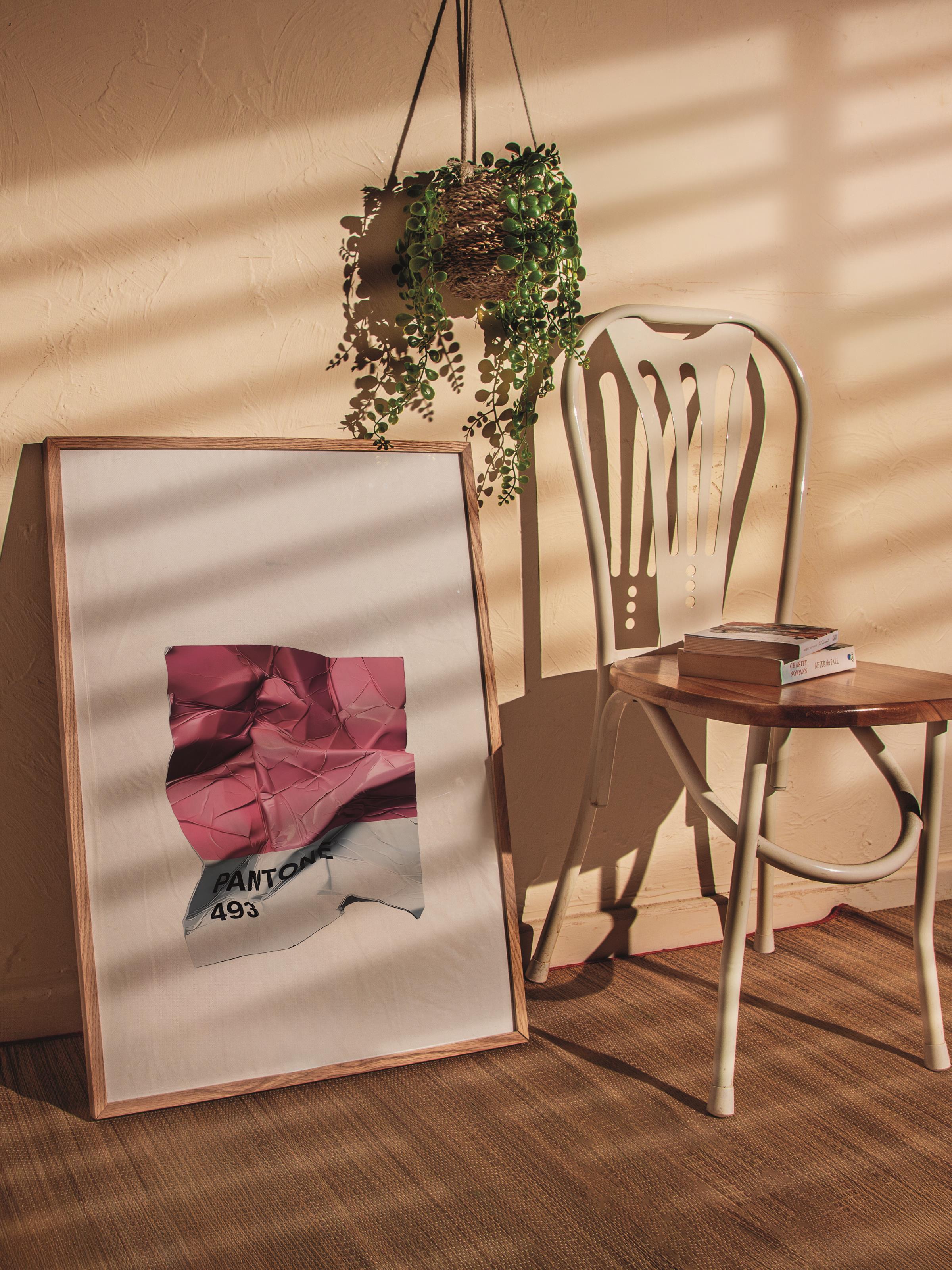 Çerçevesiz Poster Tablo, Duvar Posteri, Kağıt Poster, Öpücüğün Kalıcı İzi , Maximalist No:63