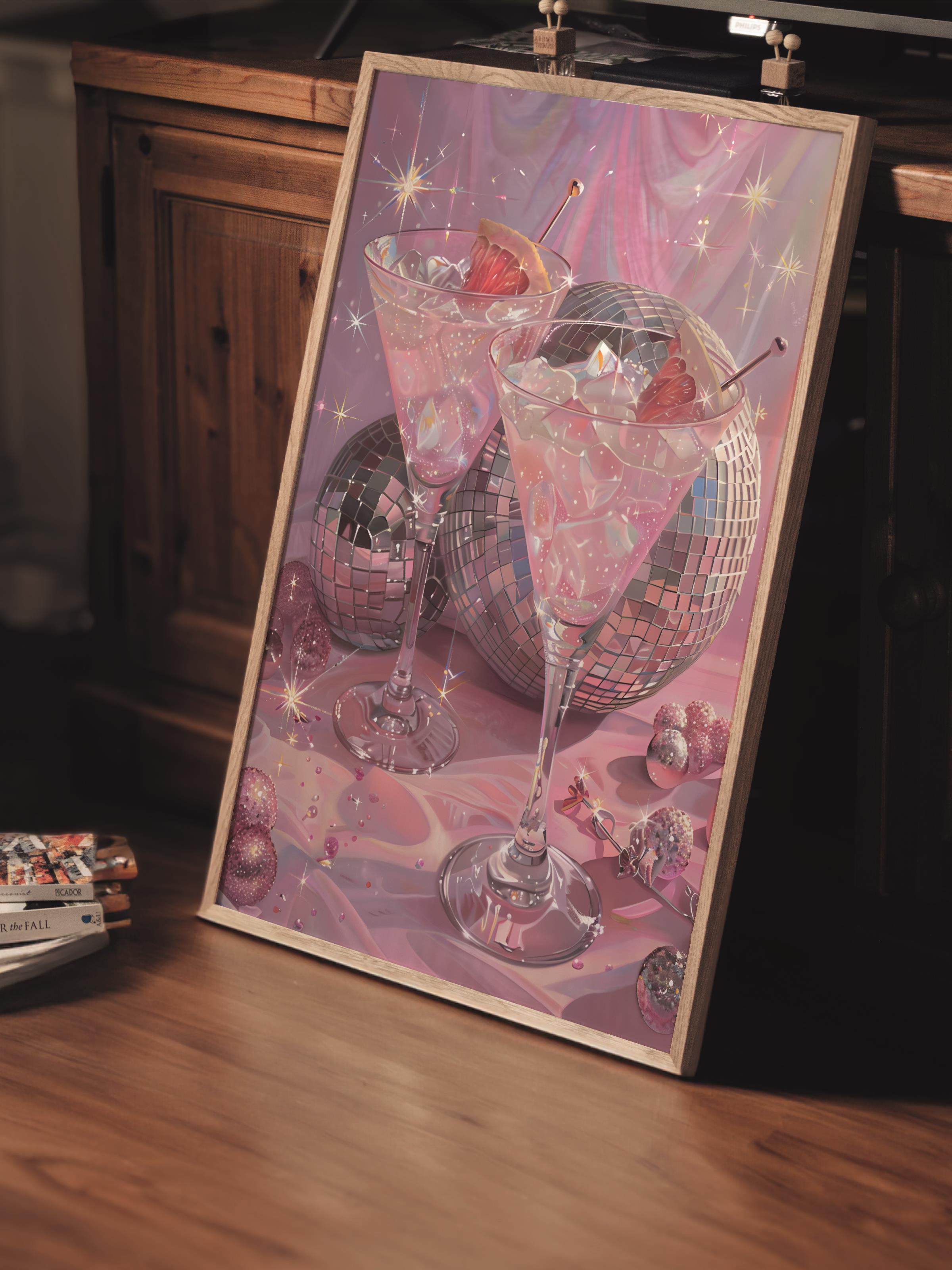 Çerçevesiz Poster Tablo, Duvar Posteri, Kağıt Poster, Yaz Meyveleri Dansı , Maximalist No:103