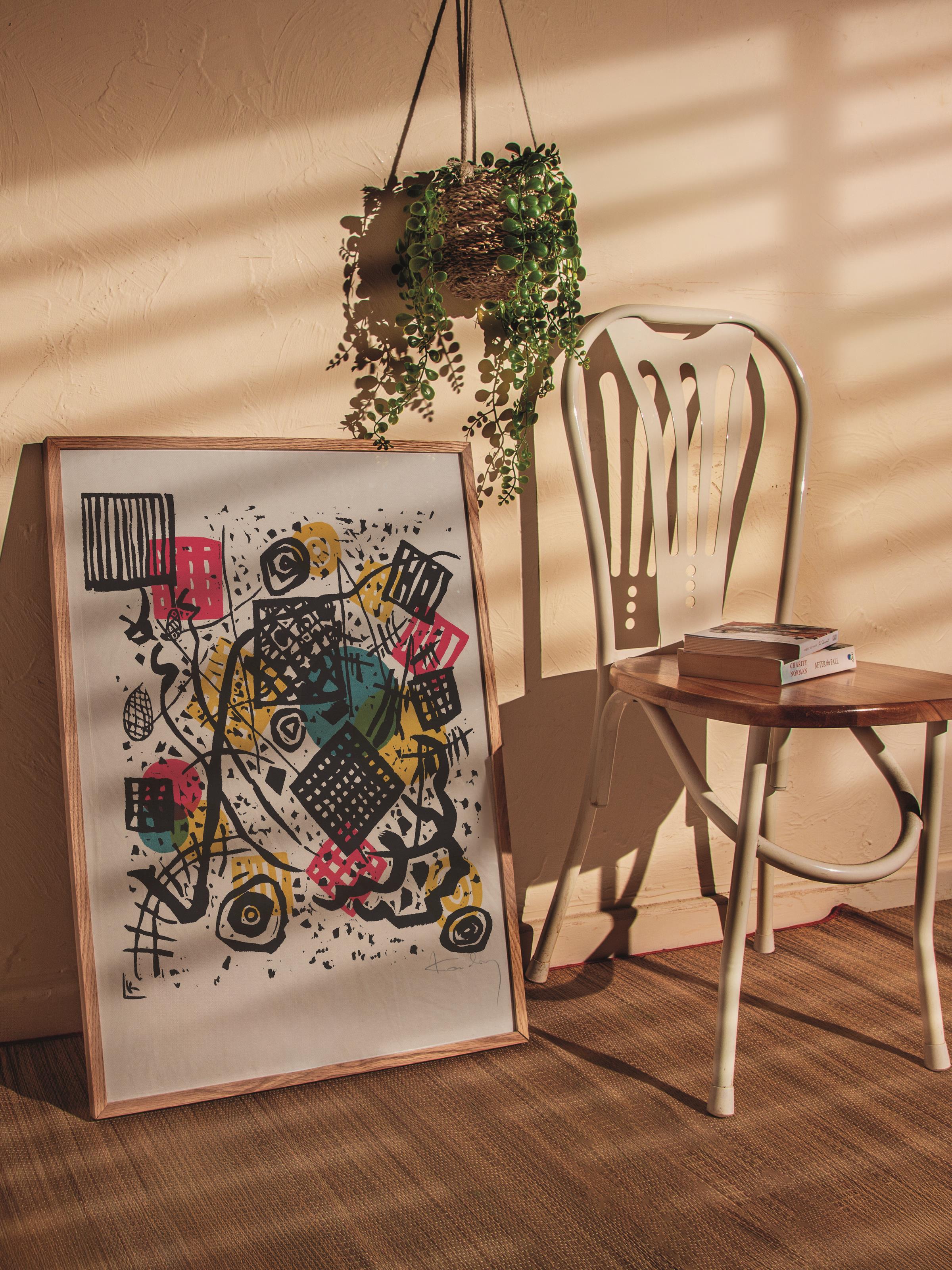 Çerçevesiz Poster Tablo, Duvar Posteri, Kağıt Poster, Pop Art Karma , Maximalist No:283