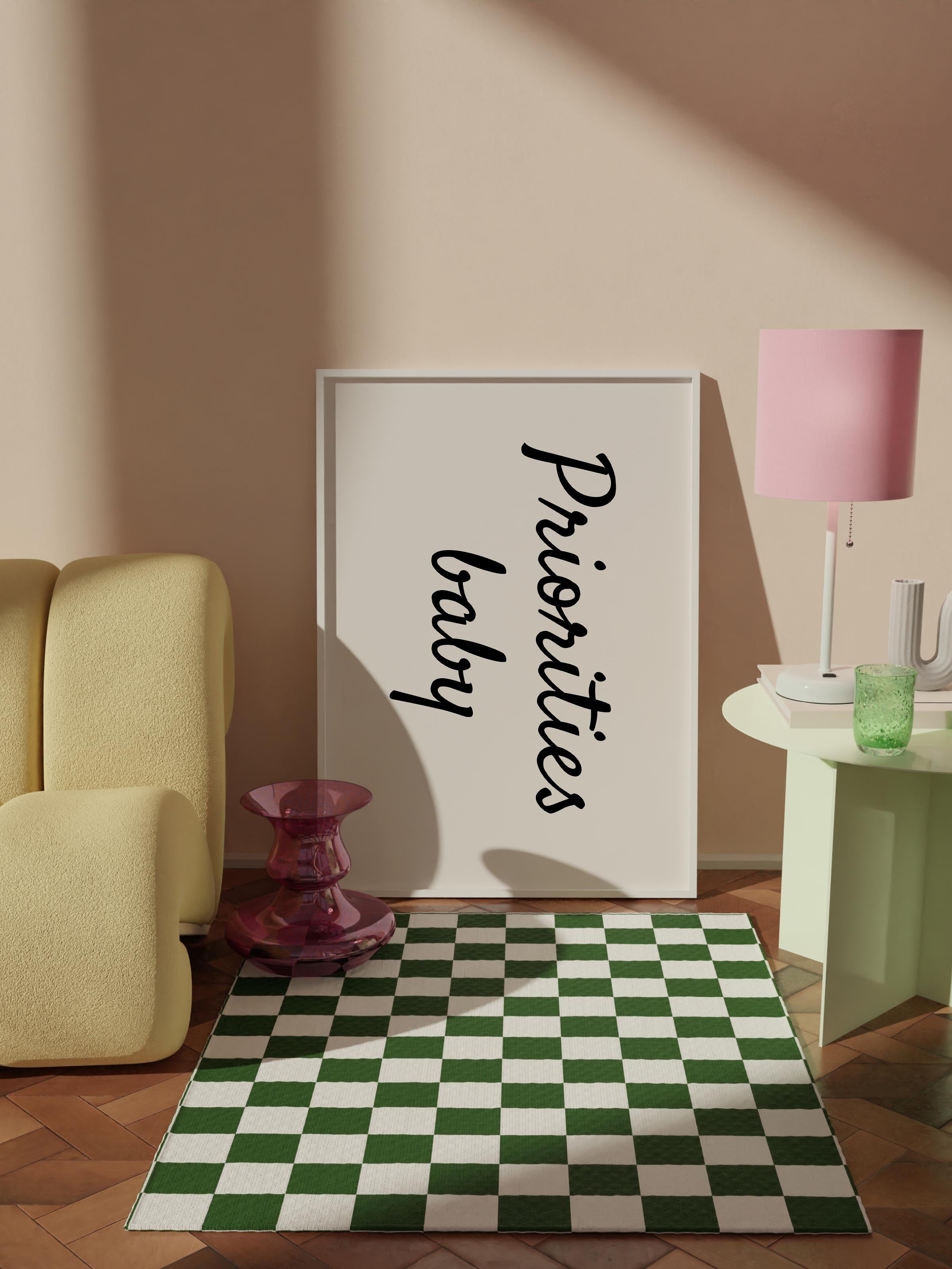 Çerçevesiz Poster Tablo, Duvar Posteri, Kağıt Poster, Pembe ve Siyah Bebek , Maximalist No:50