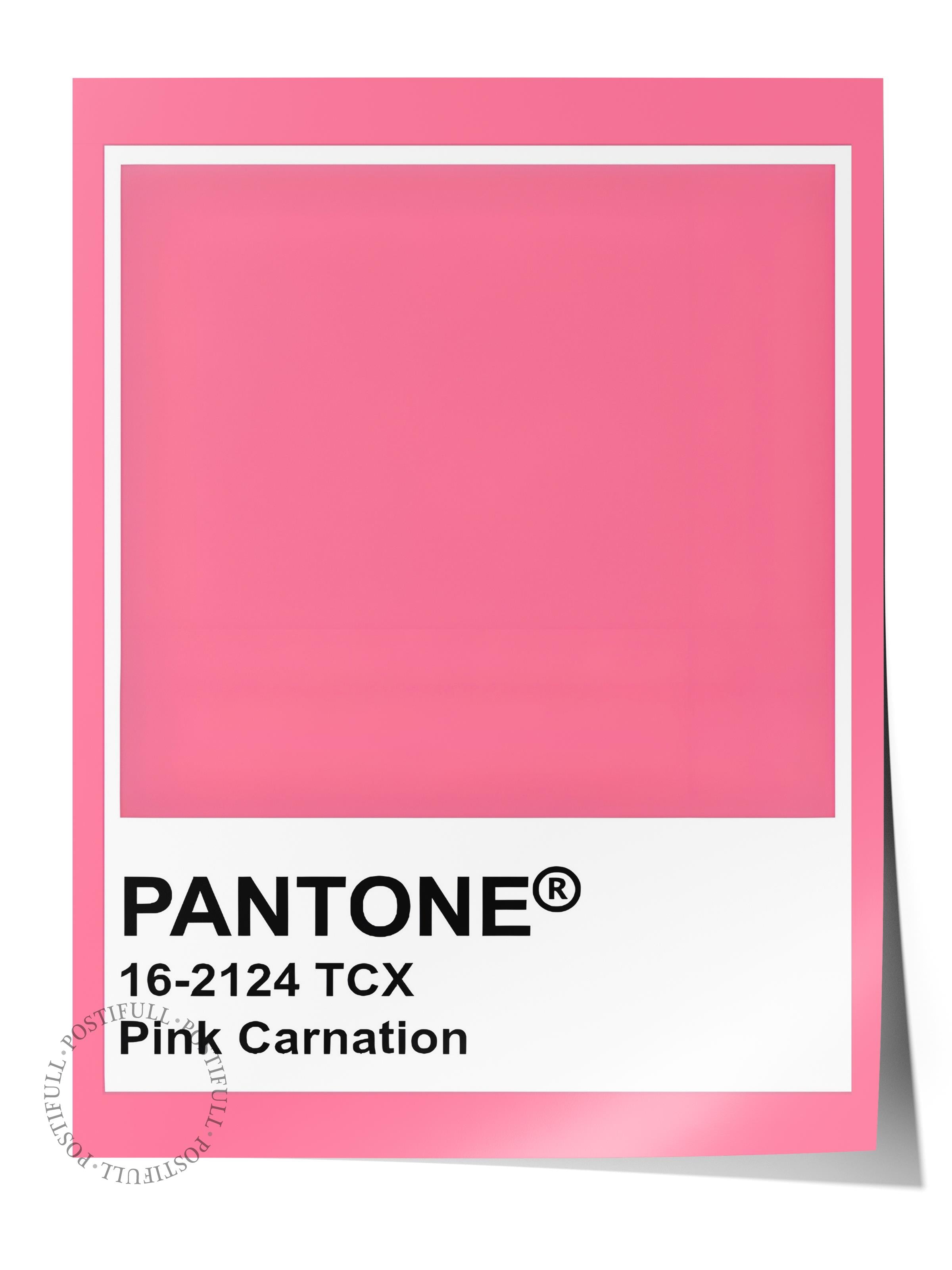 Çerçevesiz Poster Tablo, Duvar Posteri, Kağıt Poster, Koyu Pembe Çerçeve , Maximalist No:264