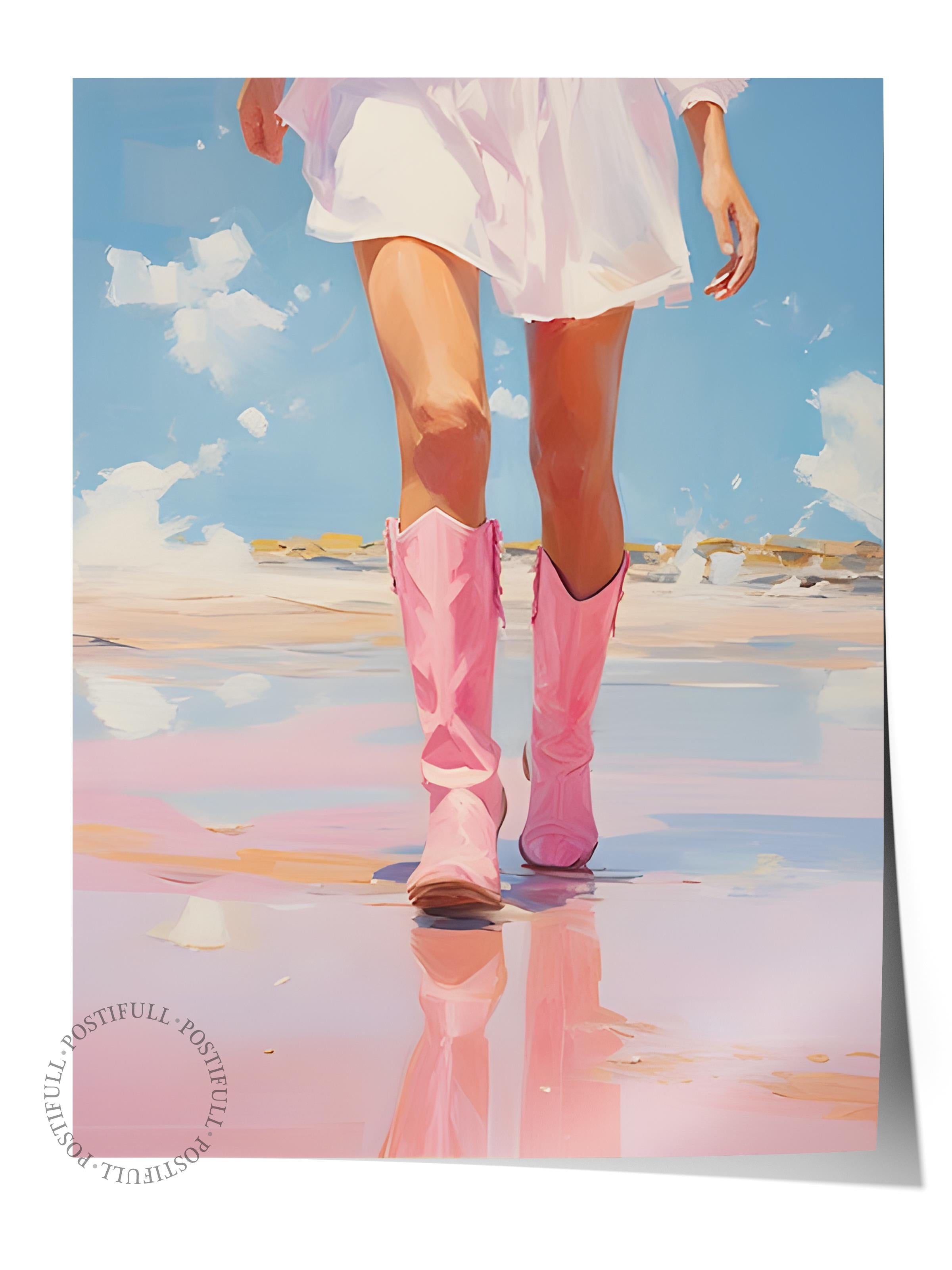 Çerçevesiz Poster Tablo, Duvar Posteri, Kağıt Poster, Pembe Bulutlar , Maximalist No:79