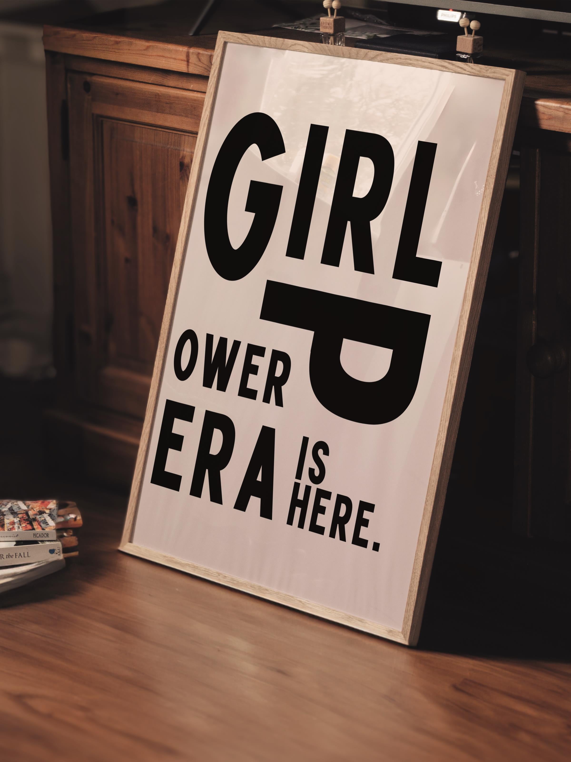 Çerçevesiz Poster Tablo, Duvar Posteri, Kağıt Poster, Güçlü Kadın , Maximalist No:195