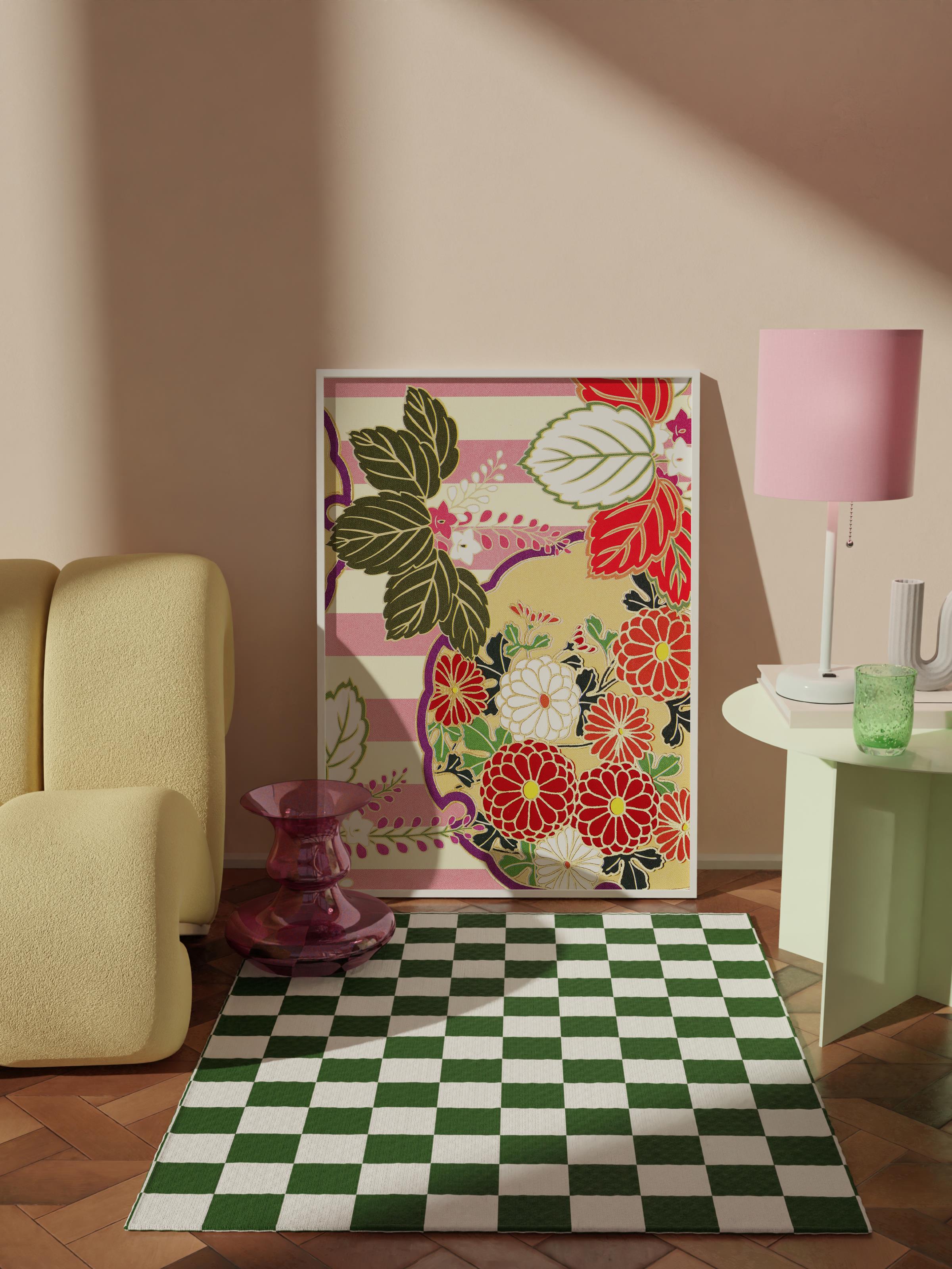 Çerçevesiz Poster Tablo, Duvar Posteri, Kağıt Poster, Çiçek Şenliği , Maximalist No:249