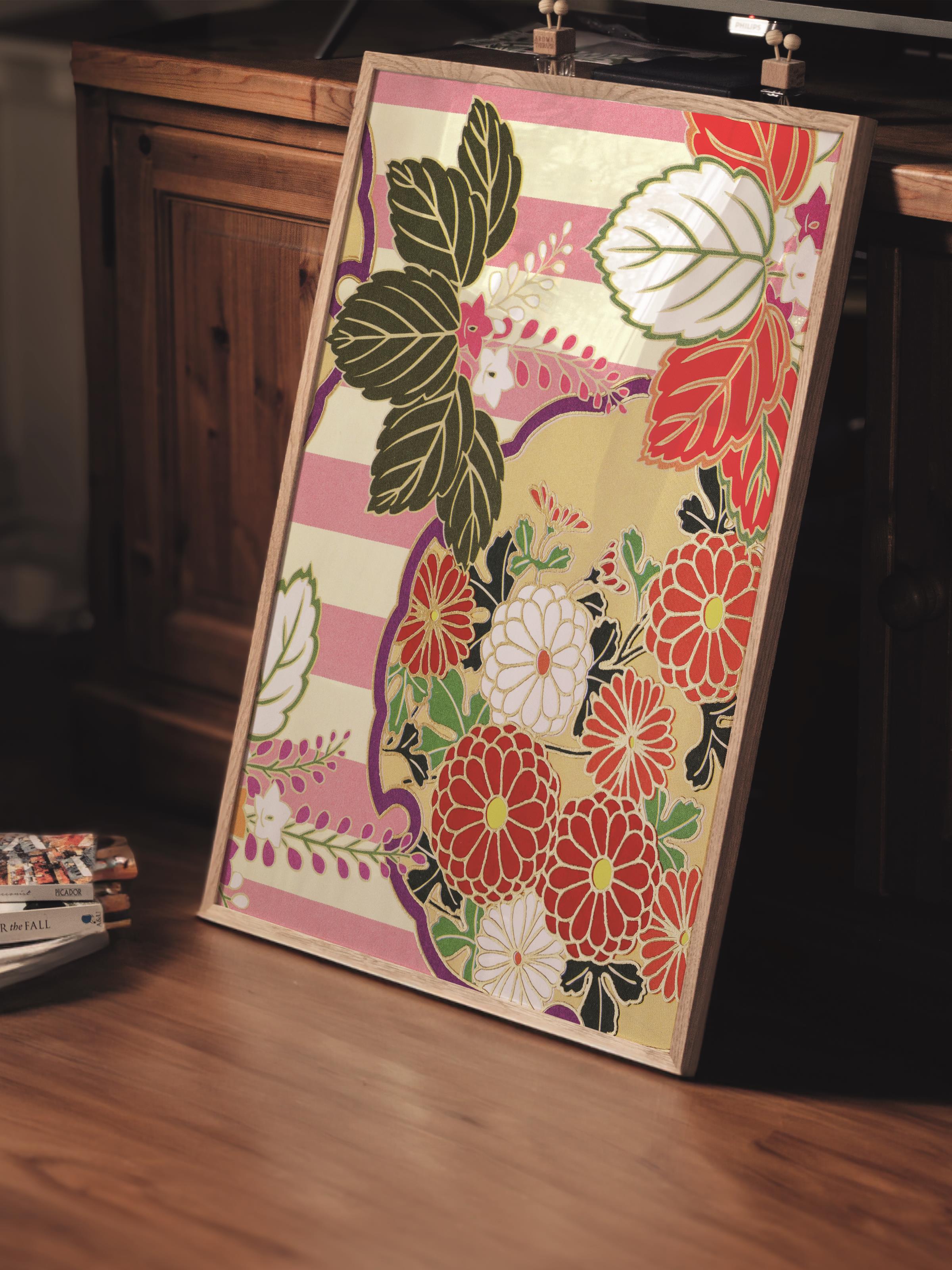 Çerçevesiz Poster Tablo, Duvar Posteri, Kağıt Poster, Çiçek Şenliği , Maximalist No:249