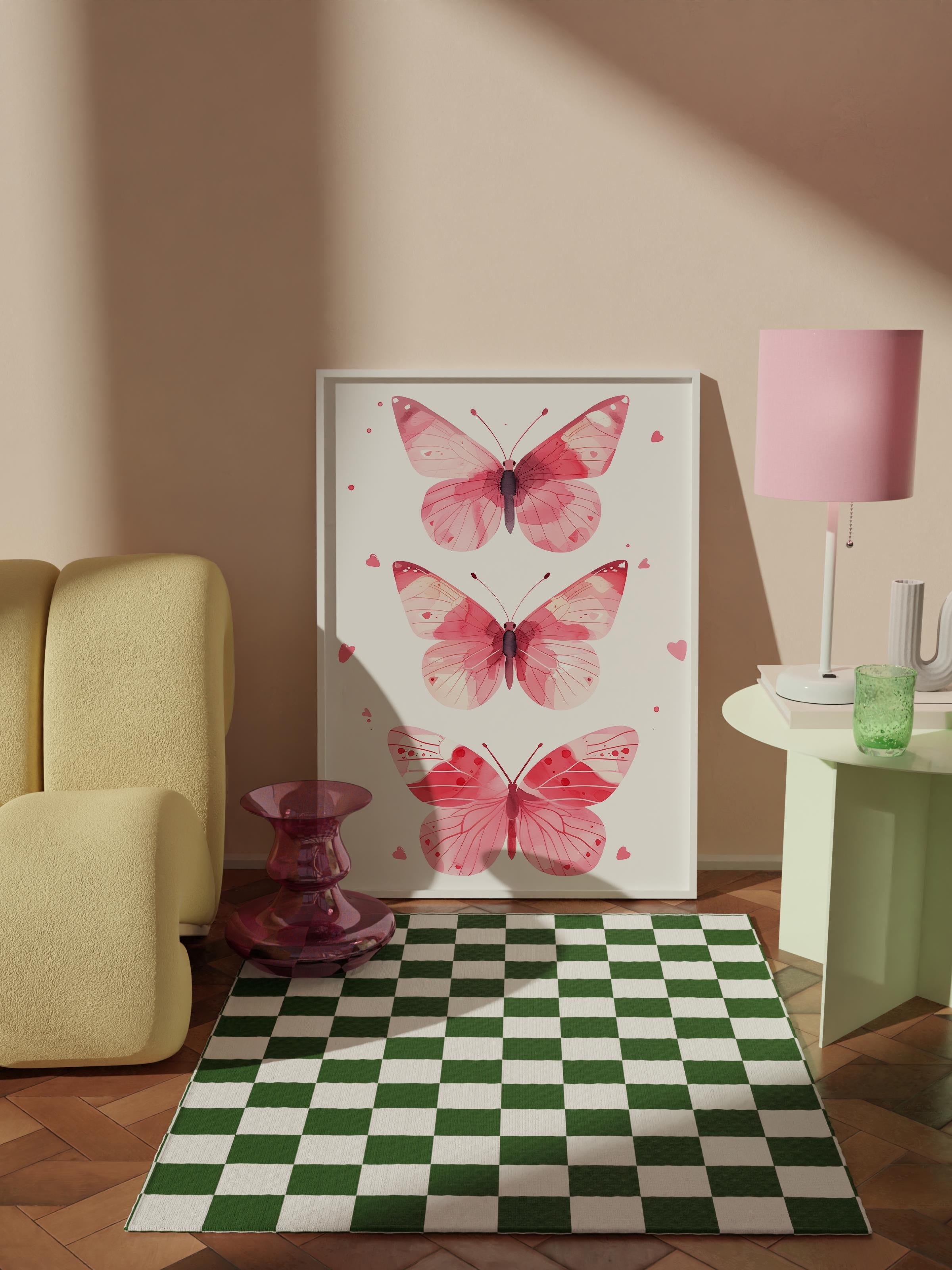 Çerçevesiz Poster Tablo, Duvar Posteri, Kağıt Poster, Kelebek Etkisi , Maximalist No:175