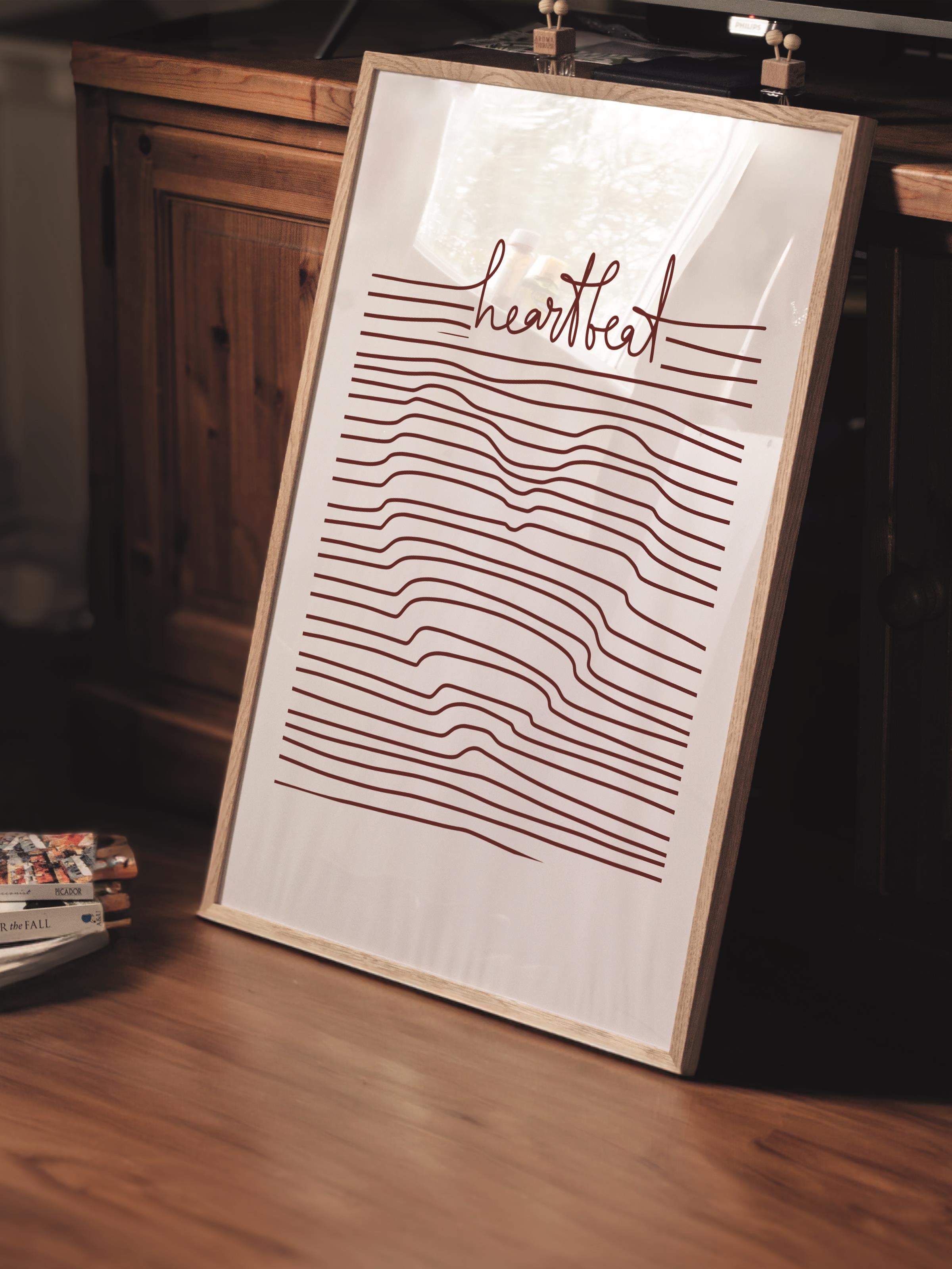 Çerçevesiz Poster Tablo, Duvar Posteri, Kağıt Poster, Dalgaların Şiiri , Maximalist No:289