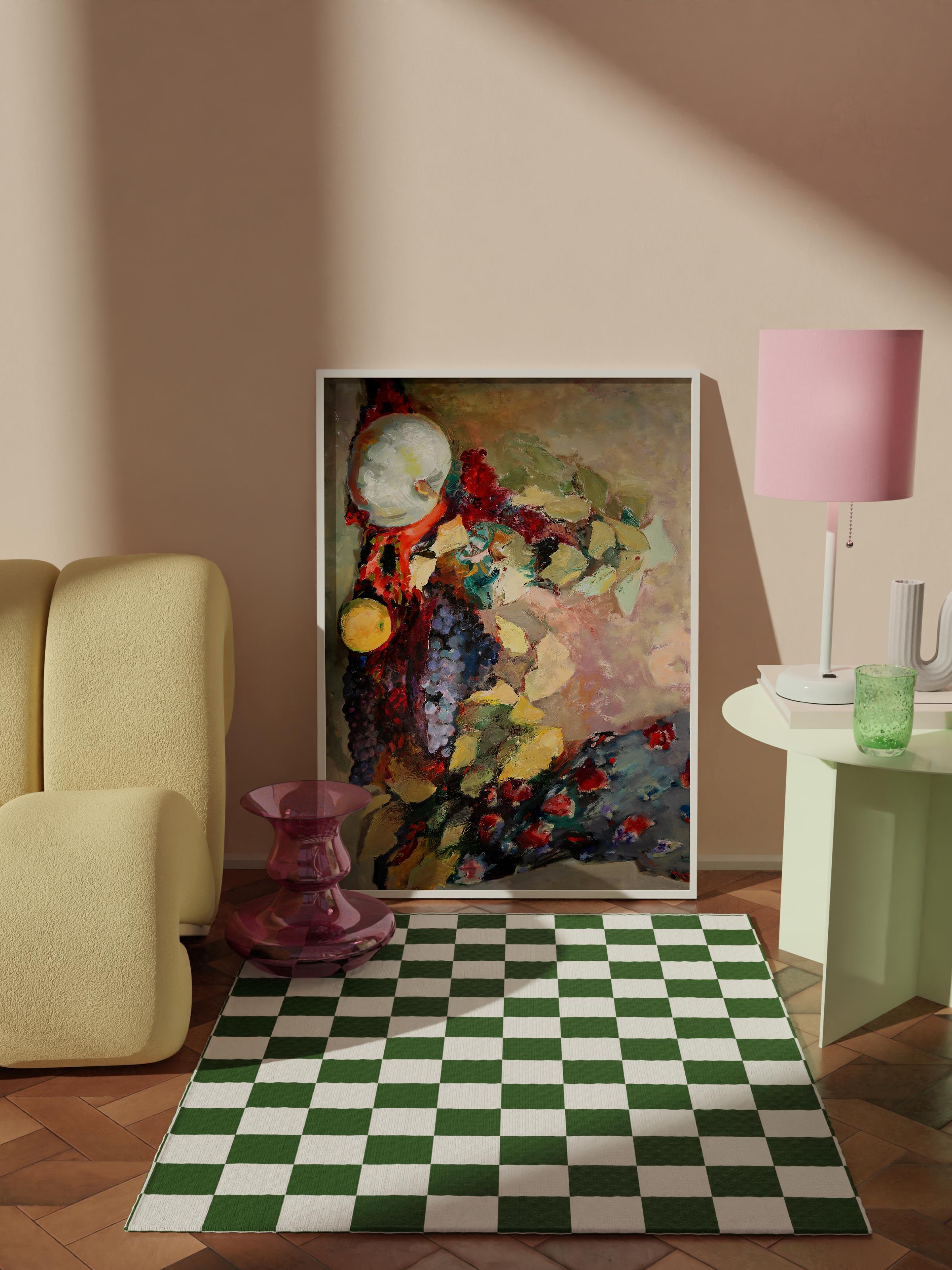 Çerçevesiz Poster Tablo, Duvar Posteri, Kağıt Poster, Doğanın Kompozisyonu , Maximalist No:208