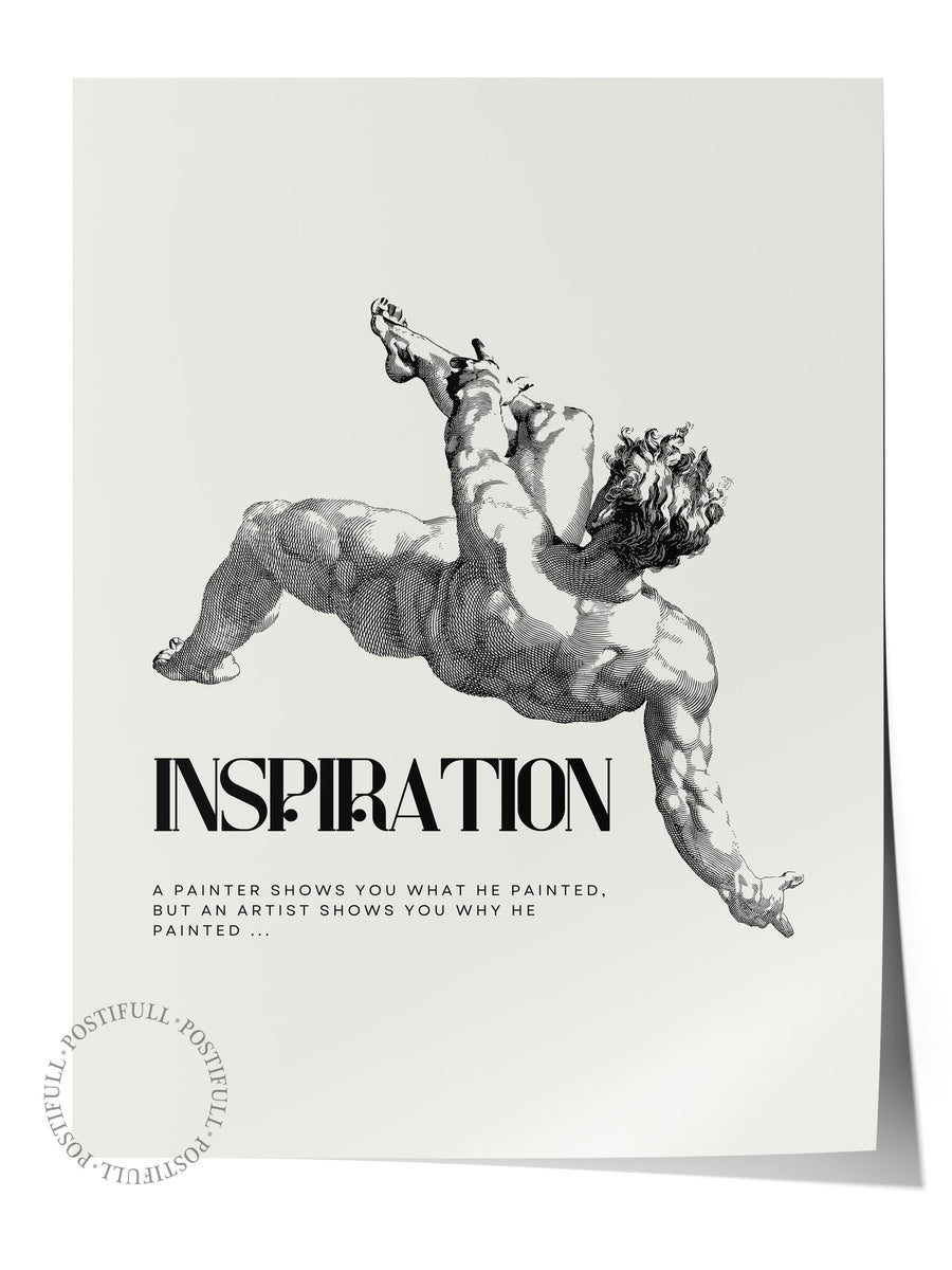 INSPIRATION Maximalist Çerçevesiz Poster
