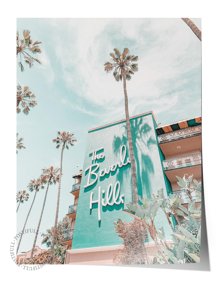 The Beverly Hills Fotoğraf Çerçevesiz Poster