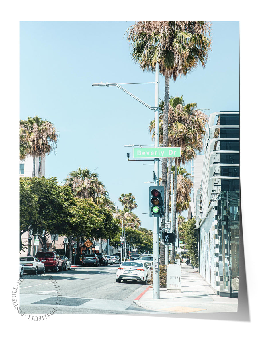 Beverly Dr Fotoğraf Çerçevesiz Poster