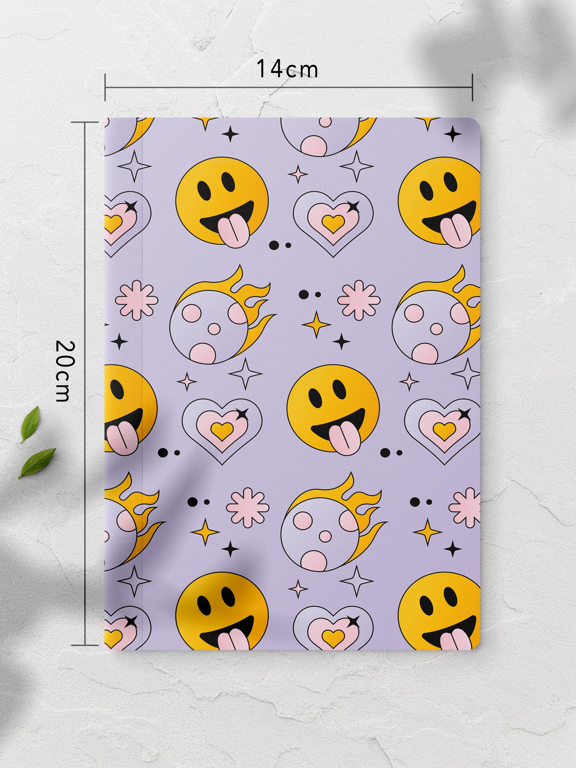 Çizgisiz Defter, İndie Groovy Notebook, Not Defteri, Akıl ve Anı Defteri, 64 Sayfa, 14*21cm