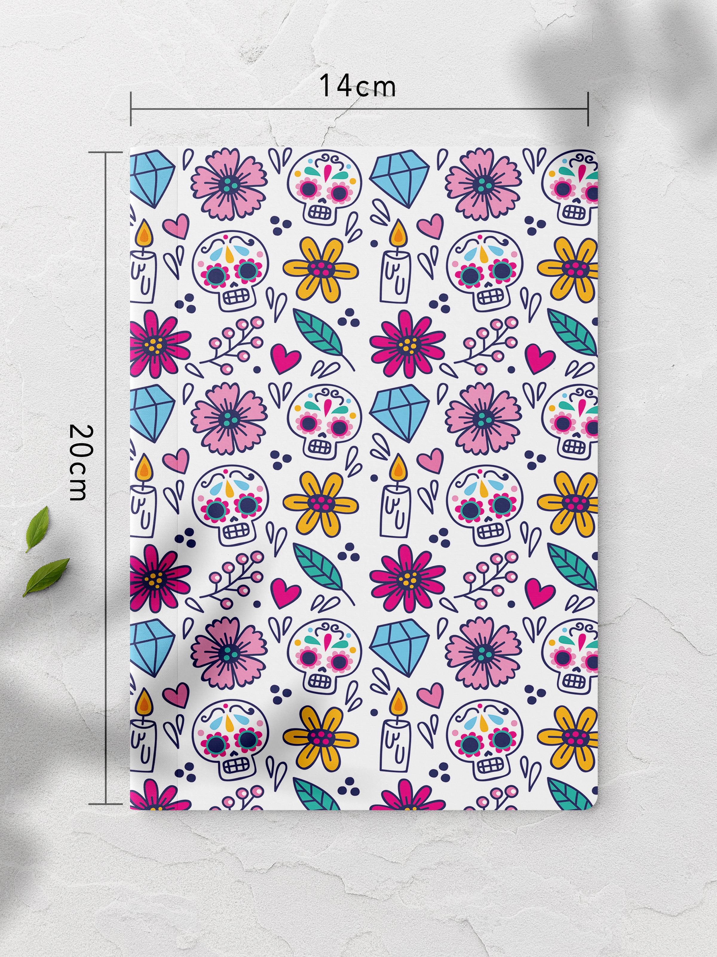 Çizgisiz Defter, İndie Groovy Notebook, Not Defteri, Akıl ve Anı Defteri, 64 Sayfa, 14*21cm
