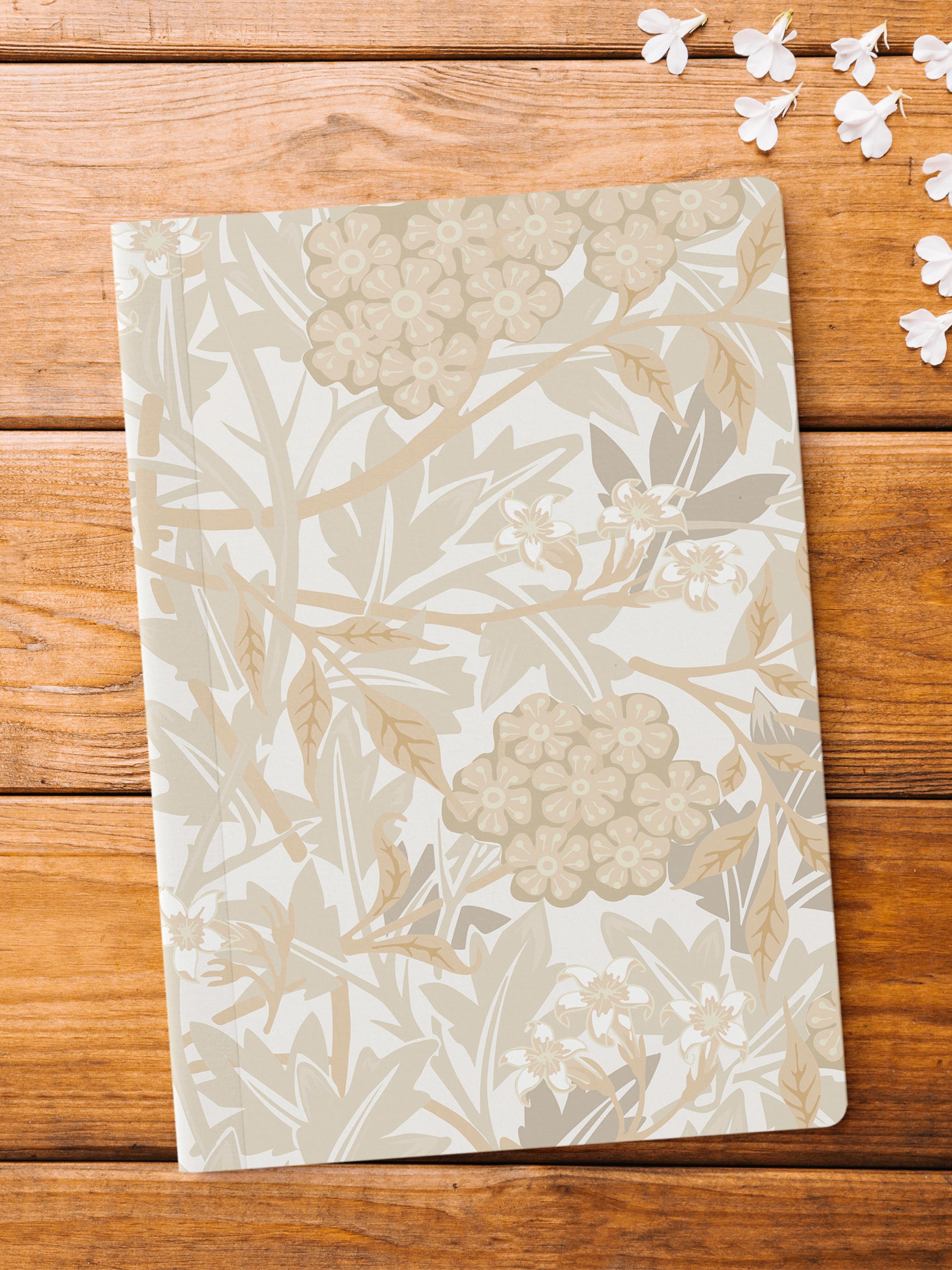 Çizgisiz Defter, Kahverengi Vintage Notebook, Not Defteri, Akıl ve Anı Defteri, 64 Sayfa, 14*21cm