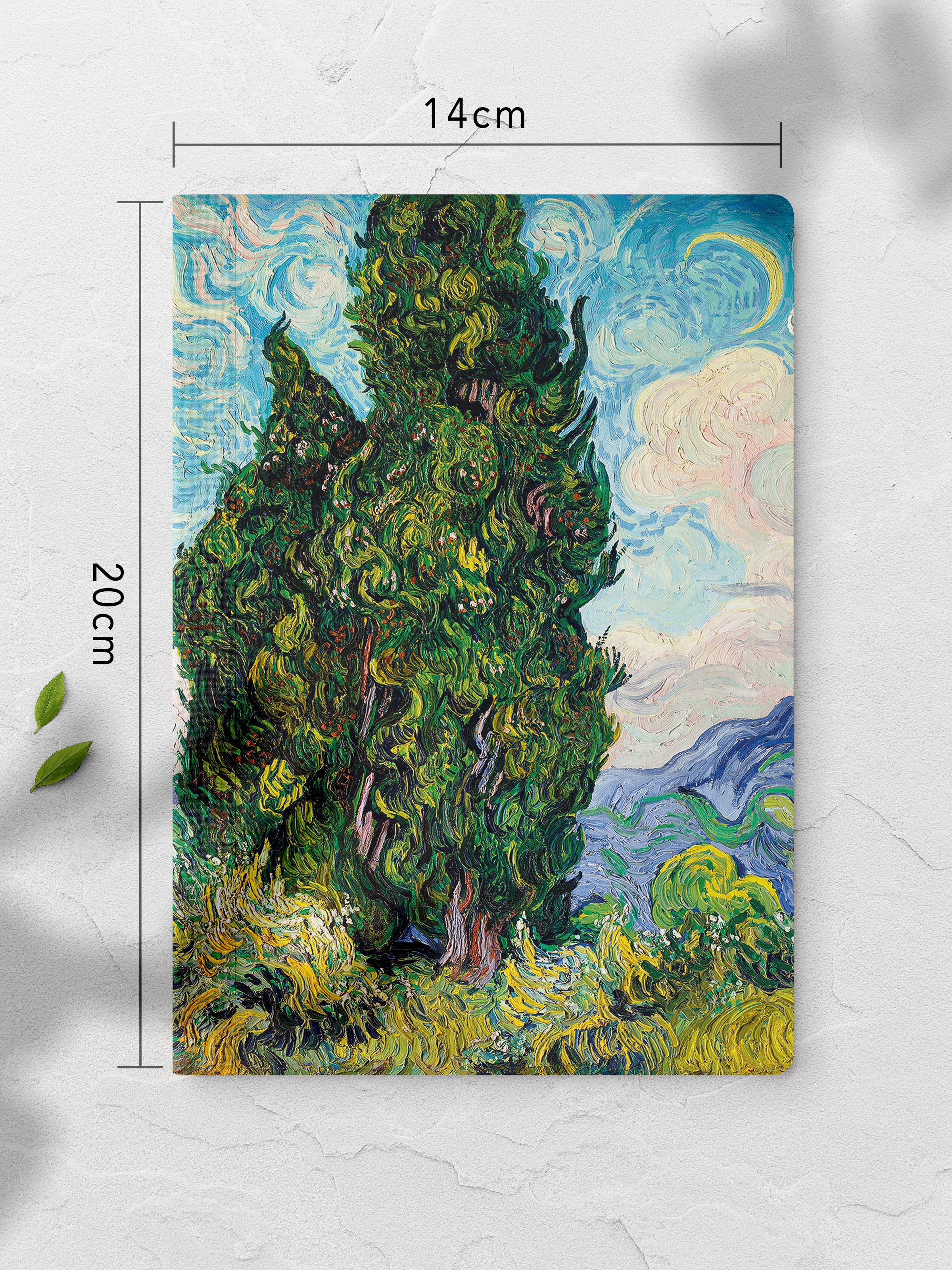 Çizgisiz Defter, Modern Sanat Notebook, Monet Temalı Not Defteri 64 Sayfa, 14*21cm