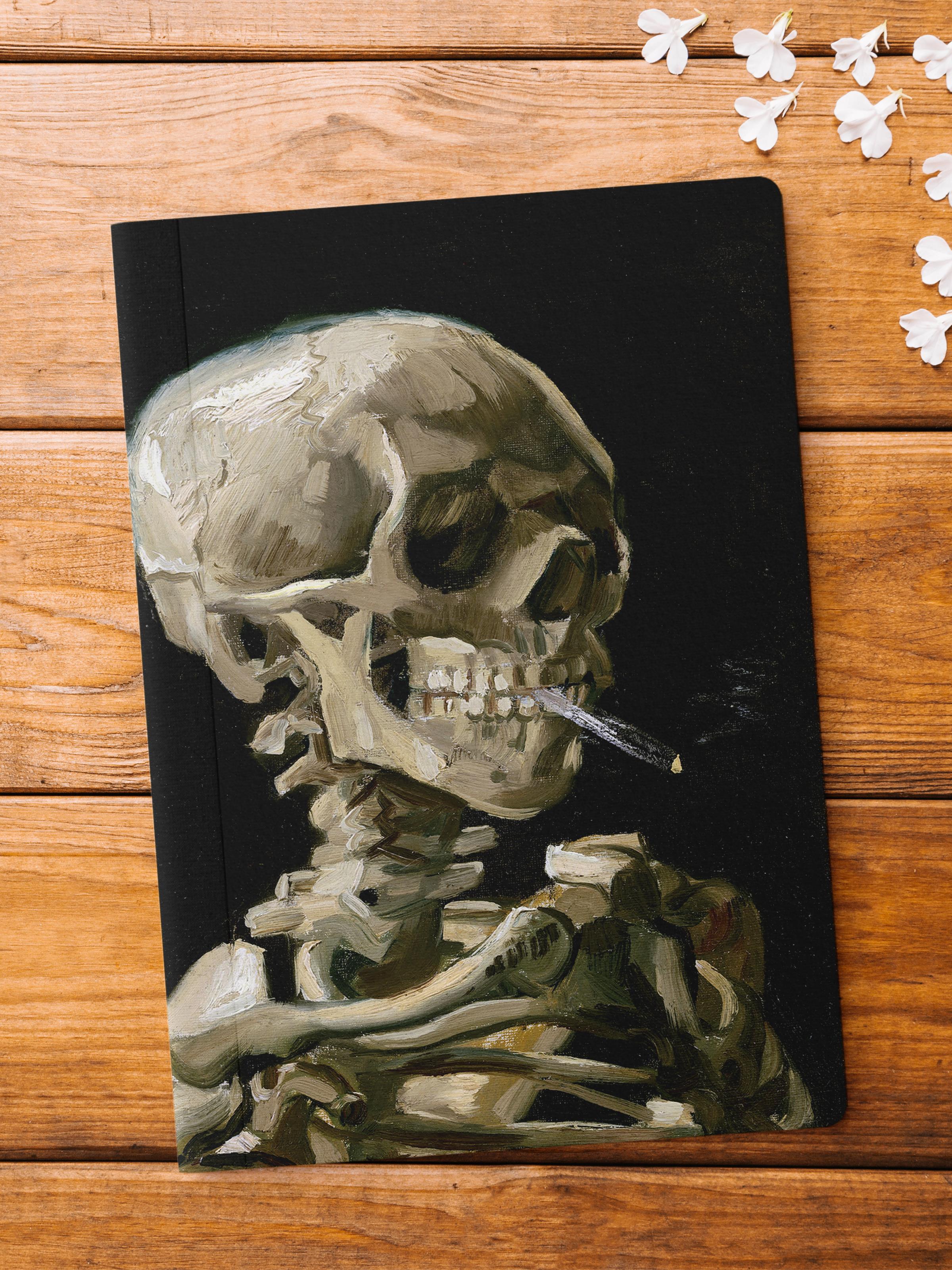 Çizgisiz Defter, Modern Sanat Notebook, Van Gogh Temalı Not Defteri 64 Sayfa, 14*21cm