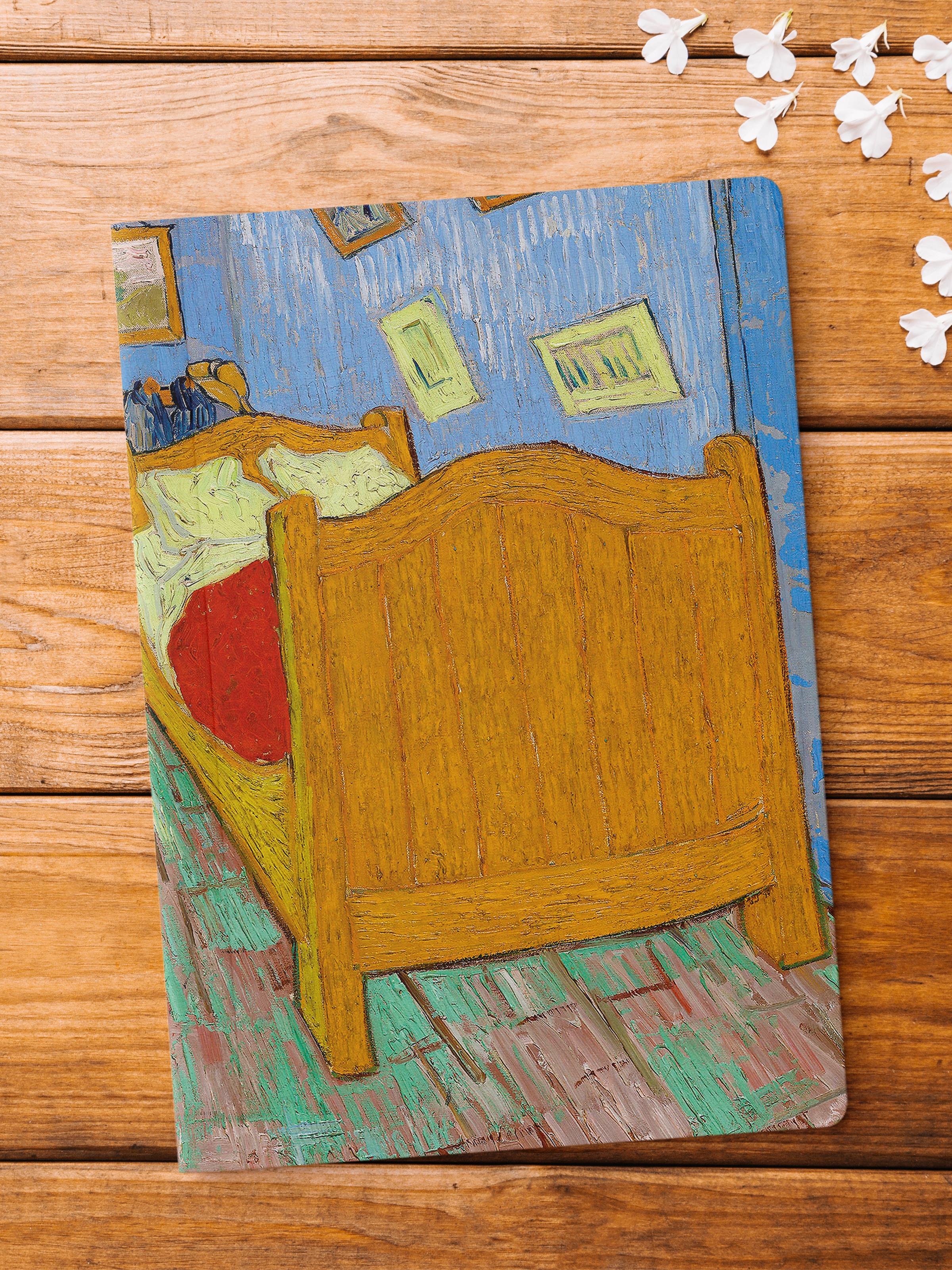 Çizgisiz Defter, Modern Sanat Notebook, Van Gogh Temalı Not Defteri 64 Sayfa, 14*21cm