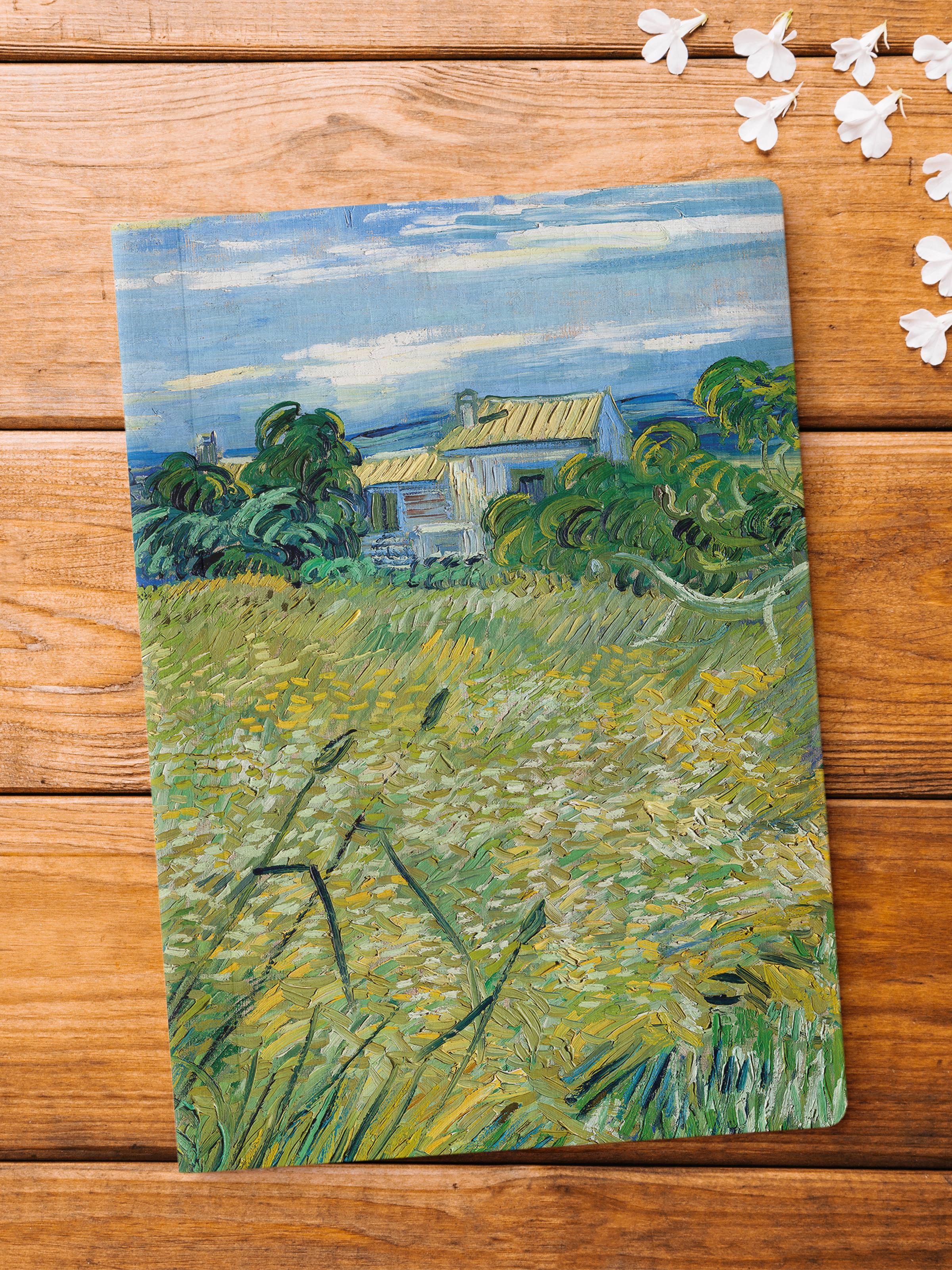 Çizgisiz Defter, Modern Sanat Notebook, Van Gogh Temalı Not Defteri 64 Sayfa, 14*21cm
