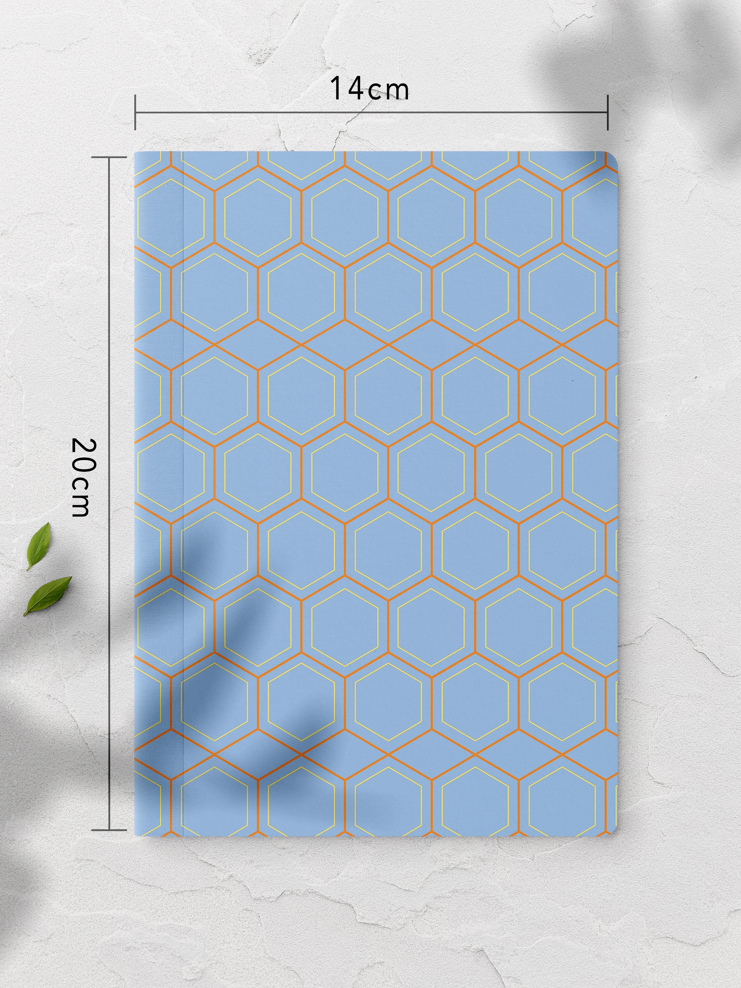 Çizgisiz Defter, Renkli ve Desenli Notebook, Not Defteri, Akıl ve Anı Defteri, 64 Sayfa, 14*21cm