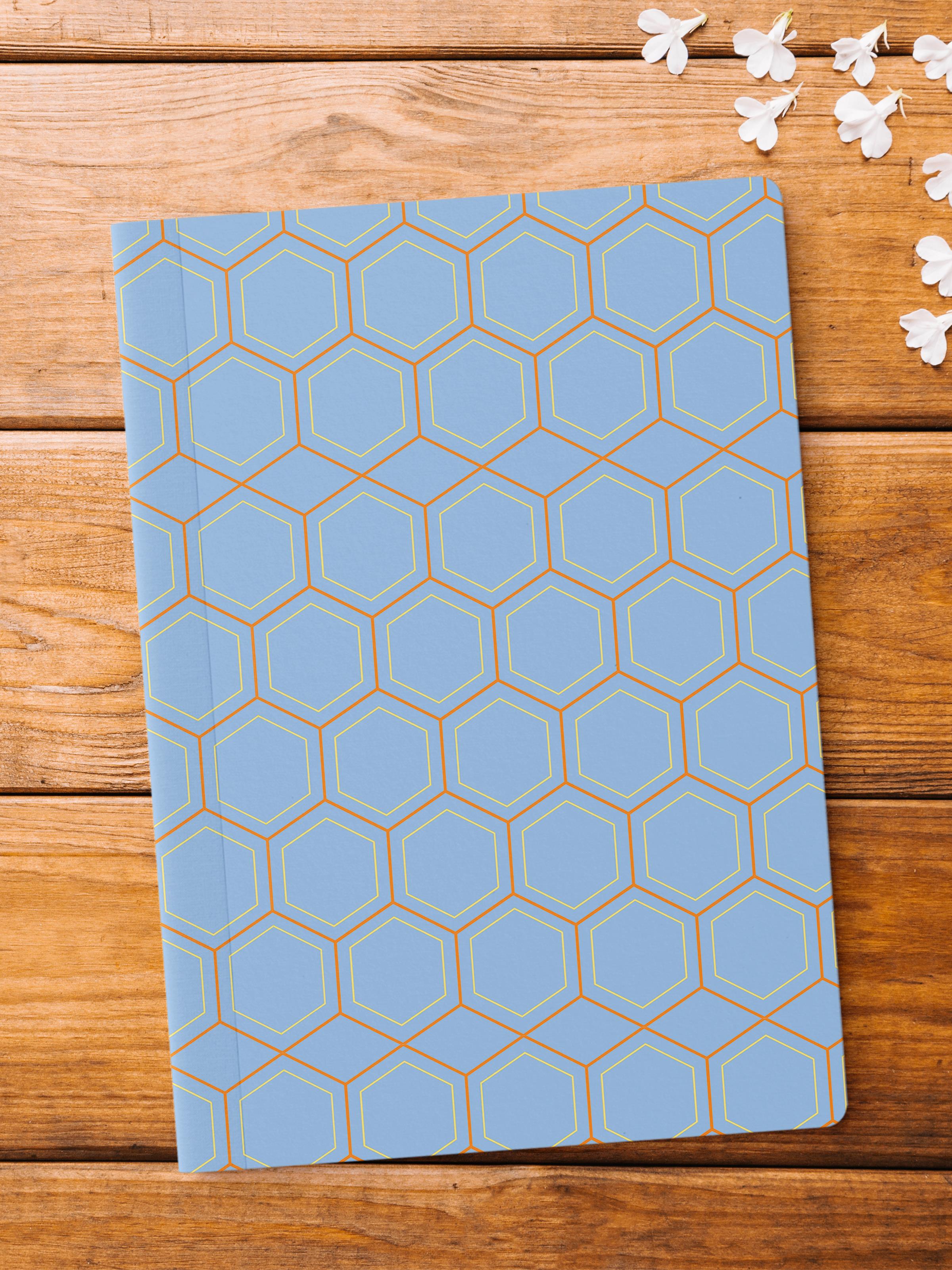 Çizgisiz Defter, Renkli ve Desenli Notebook, Not Defteri, Akıl ve Anı Defteri, 64 Sayfa, 14*21cm