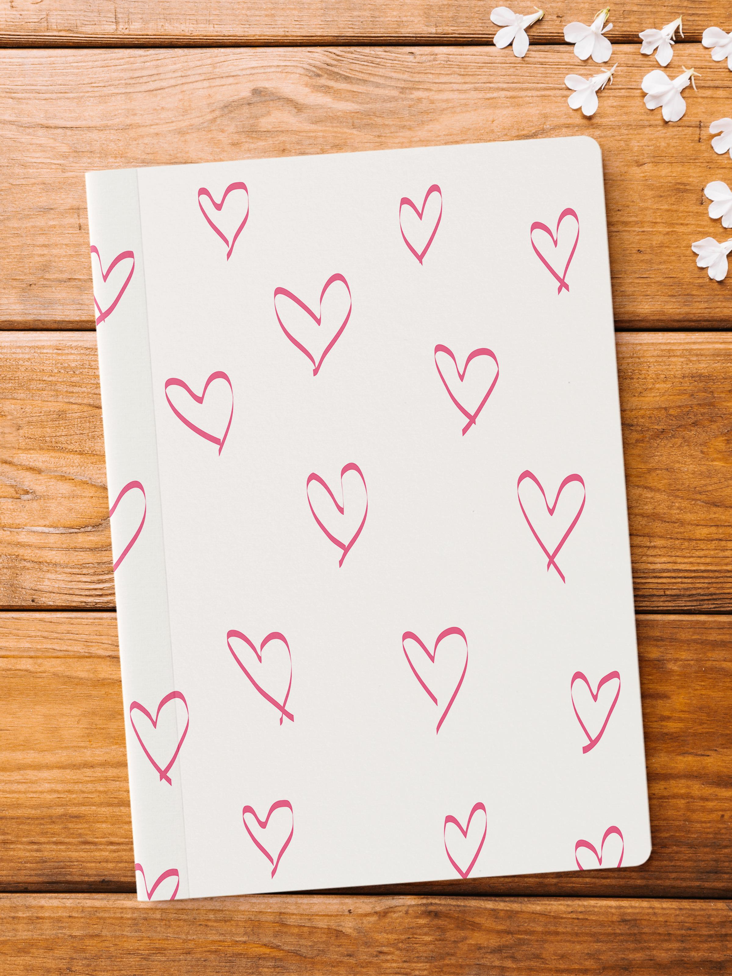 Çizgisiz Defter, Renkli ve Desenli Notebook, Not Defteri, Akıl ve Anı Defteri, 64 Sayfa, 14*21cm