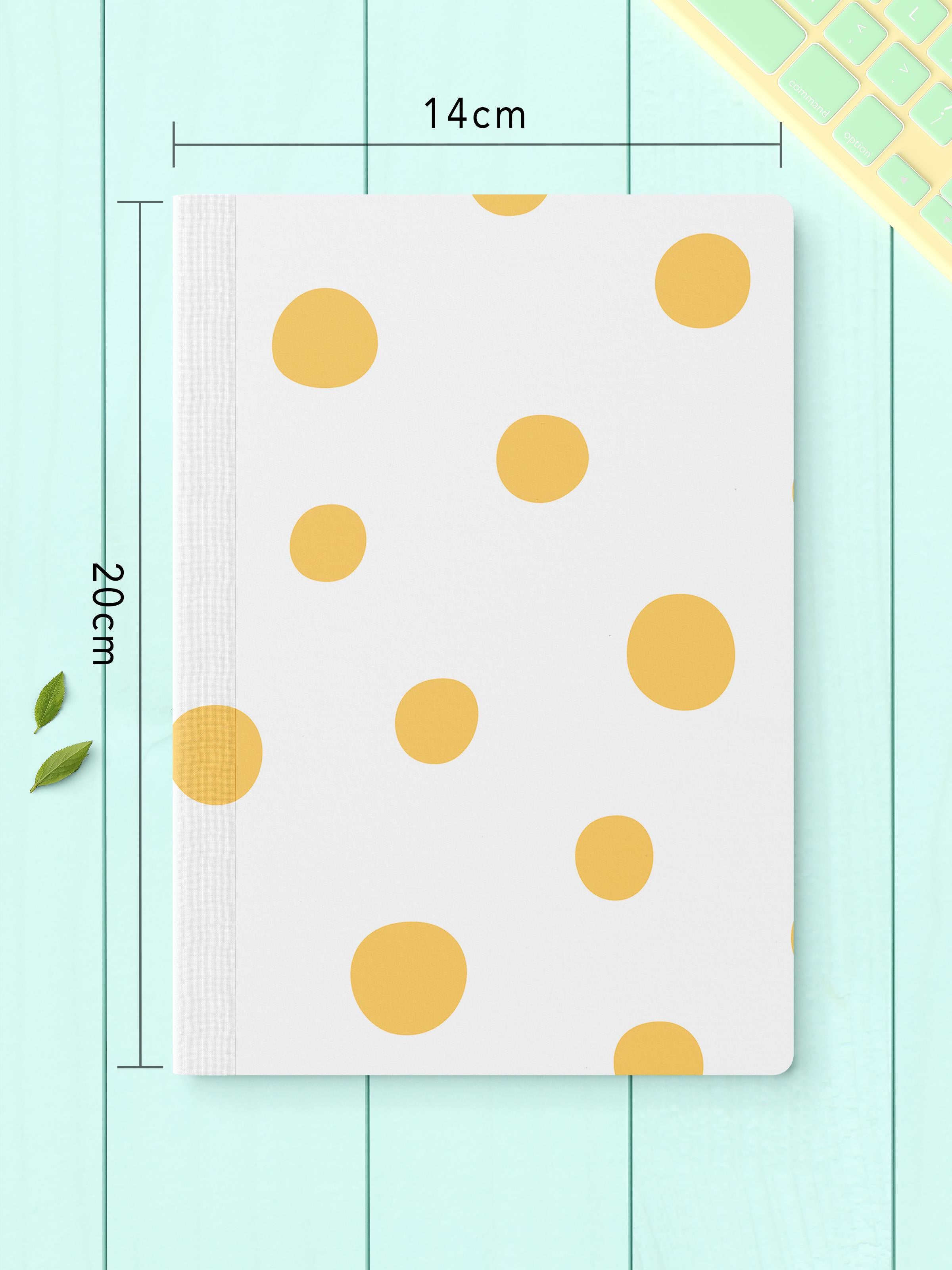 Çizgisiz Defter Seti, 2 Adet Geometrik Desenli Notebook, Not Defteri, Anı Defteri, 64 Sayfa Orta Boy