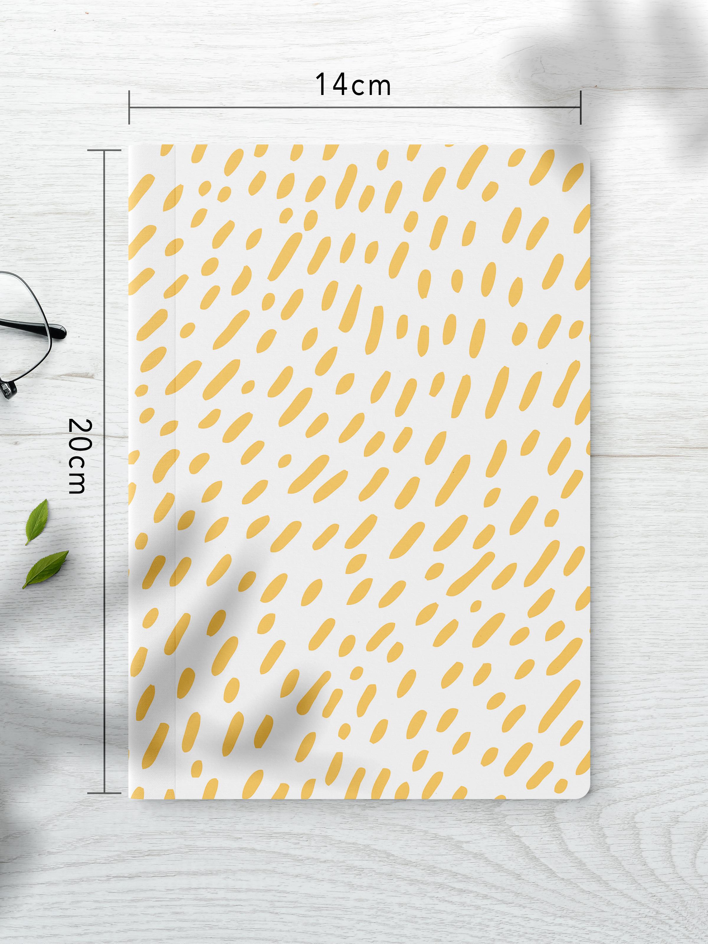 Çizgisiz Defter Seti, 2 Adet Geometrik Desenli Notebook, Not Defteri, Anı Defteri, 64 Sayfa Orta Boy