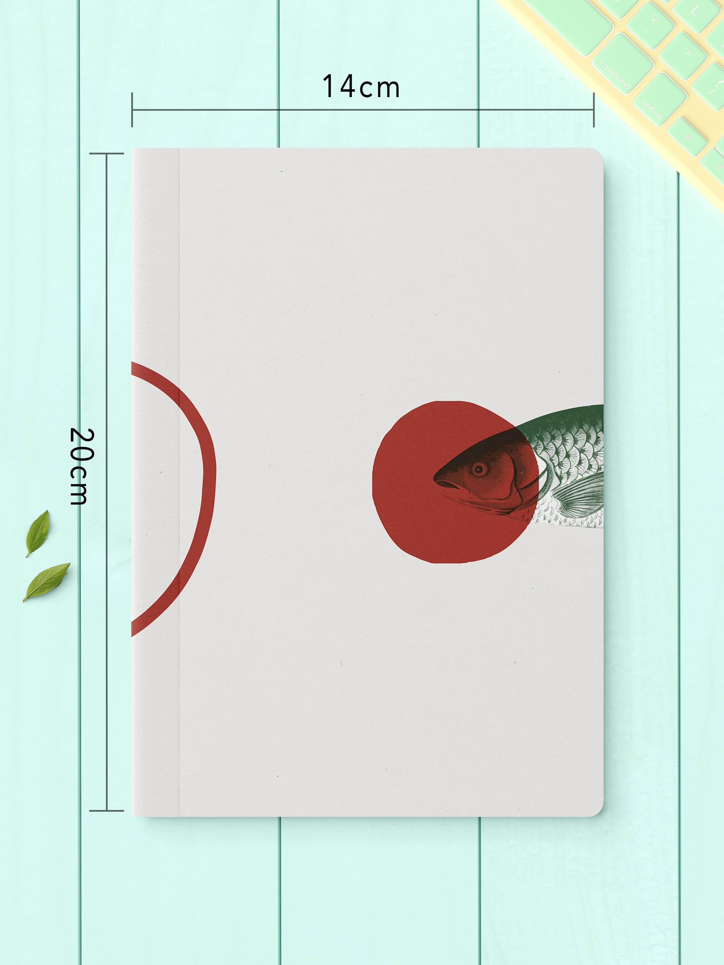 Çizgisiz Defter Seti, 2 Adet Vintage Desenli Notebook, Not Defteri, Anı Defteri, 64 Sayfa Orta Boy