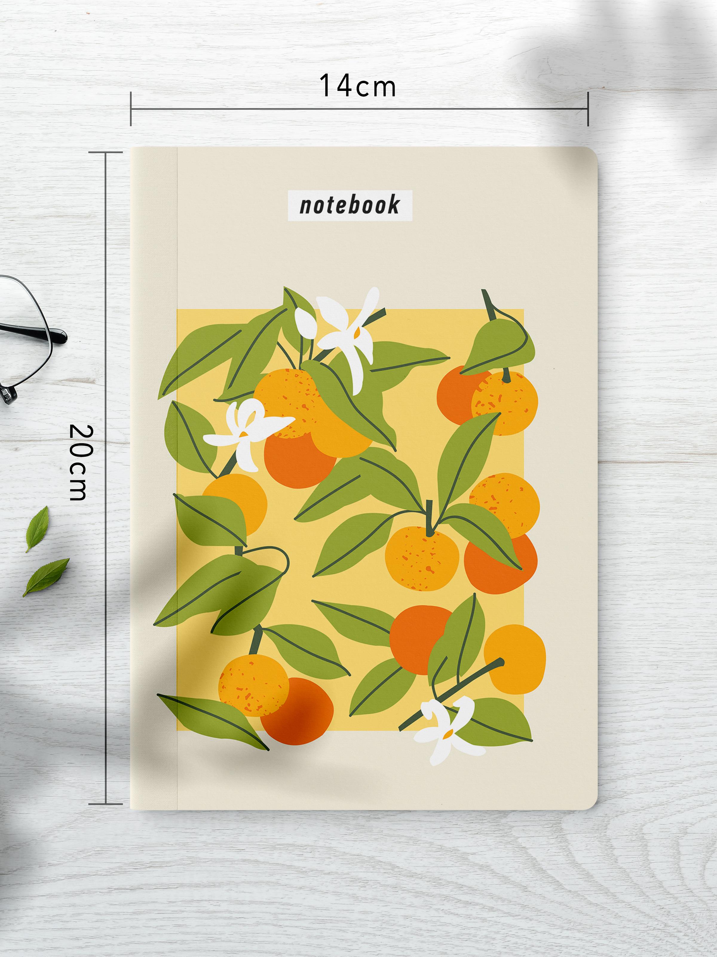 Çizgisiz Defter Seti, 2 Adet Vintage Desenli Notebook, Not Defteri, Anı Defteri, 64 Sayfa Orta Boy