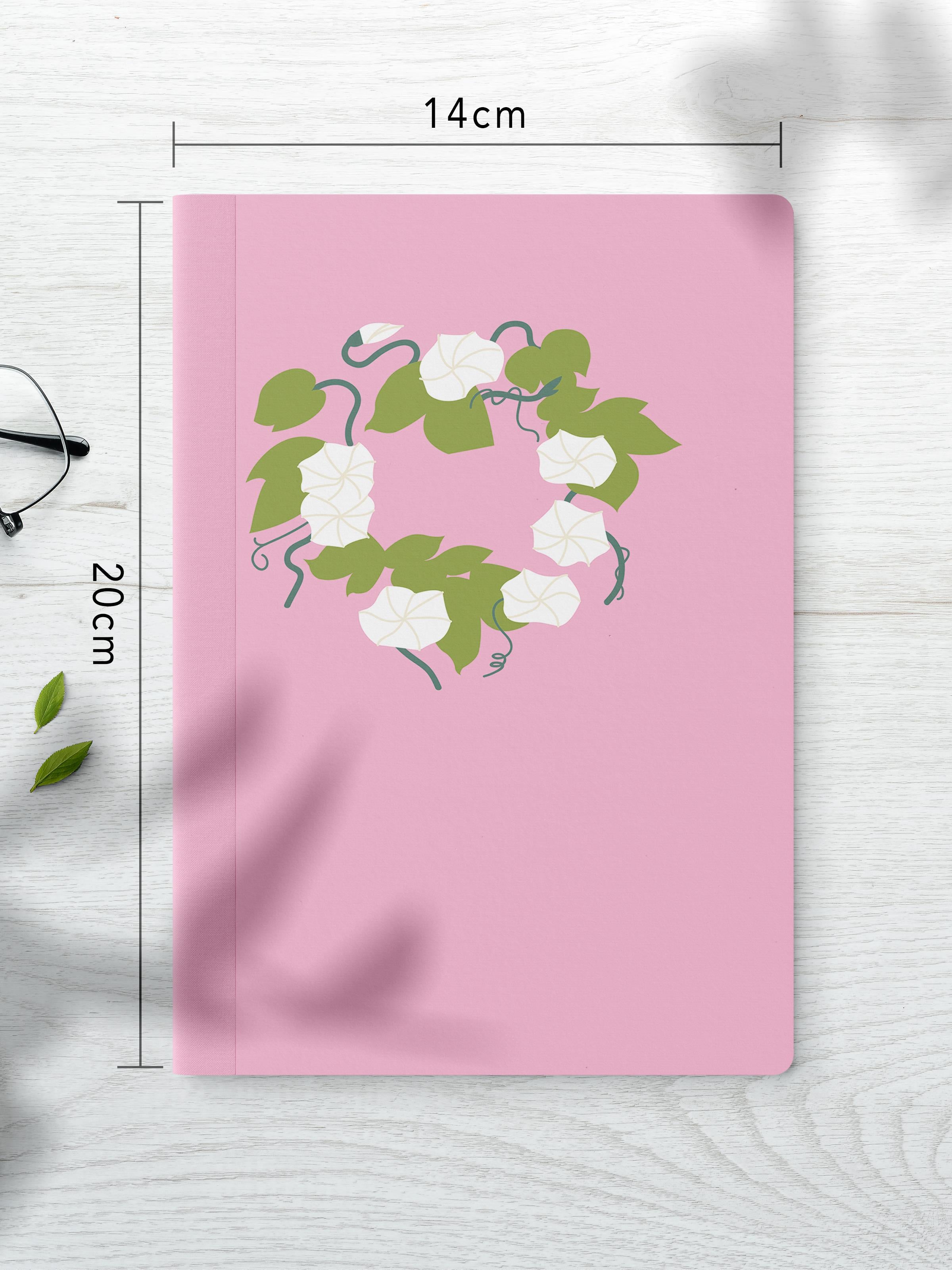Çizgisiz Defter Seti, 2 Adet Vintage Desenli Notebook, Not Defteri, Anı Defteri, 64 Sayfa Orta Boy