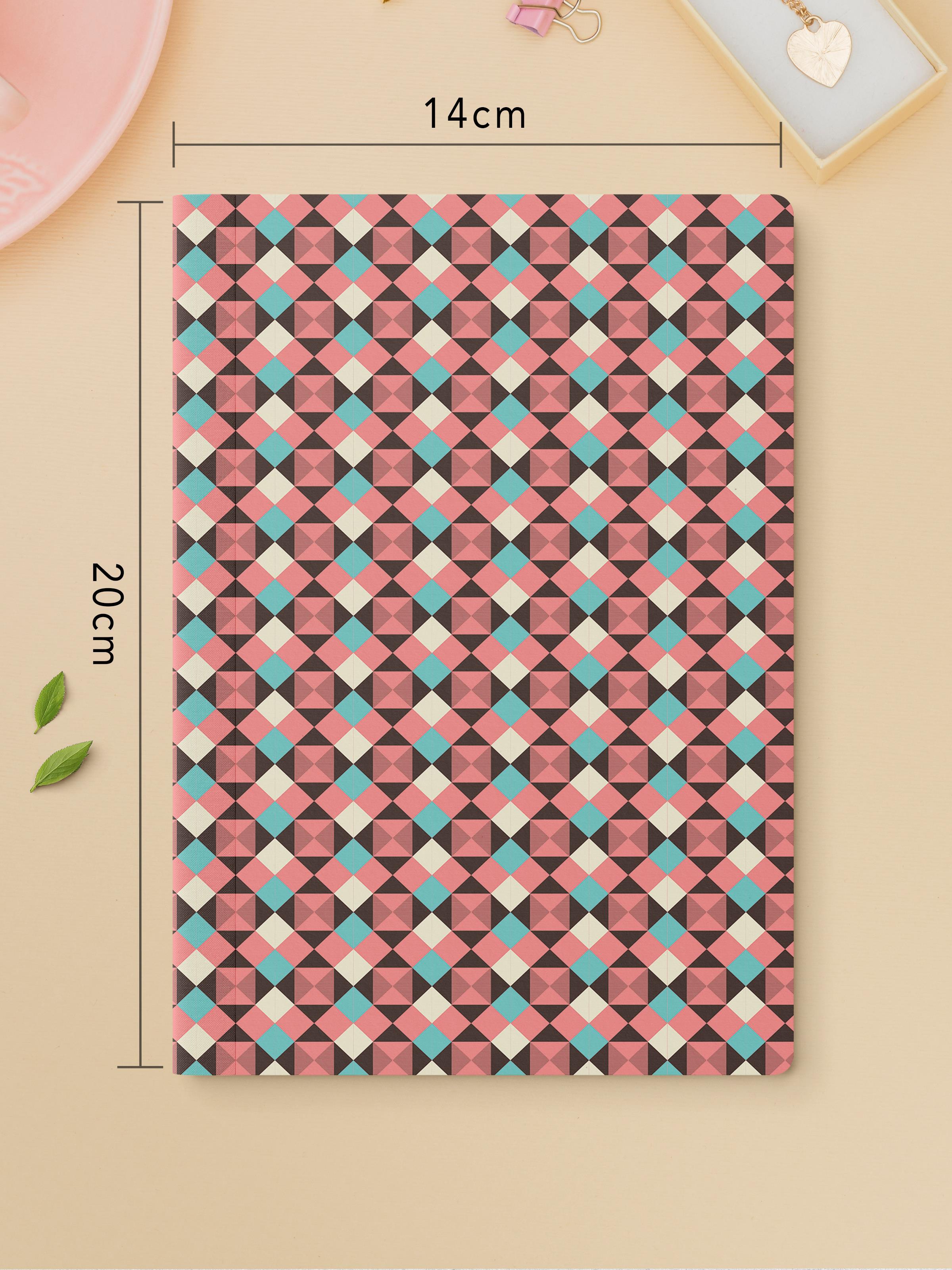 Çizgisiz Defter Seti, 3 Adet Not Defteri, Notebook Journal Seti, Anı Defteri, 64 Sayfa Orta Boy