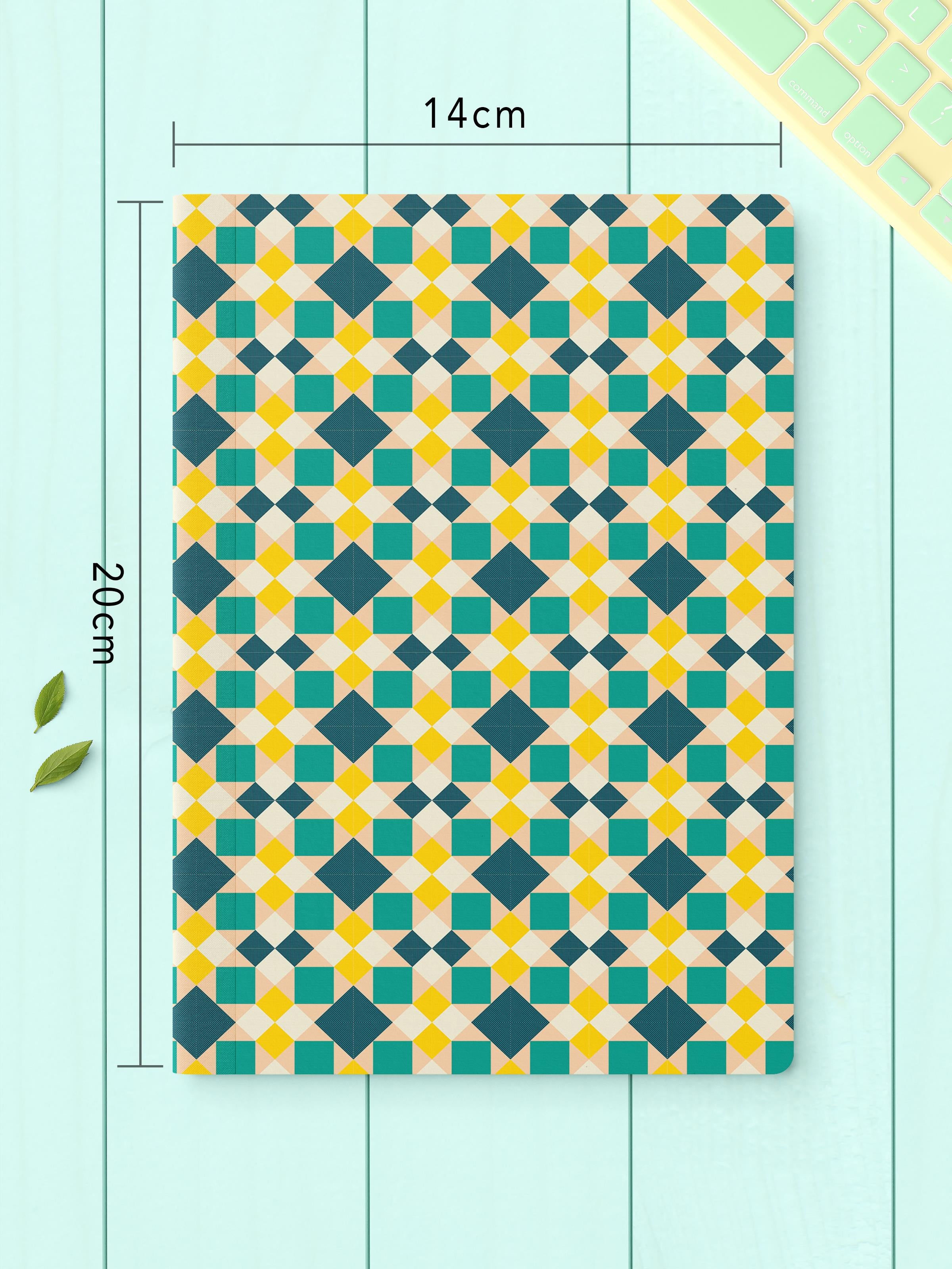 Çizgisiz Defter Seti, 3 Adet Not Defteri, Notebook Journal Seti, Anı Defteri, 64 Sayfa Orta Boy
