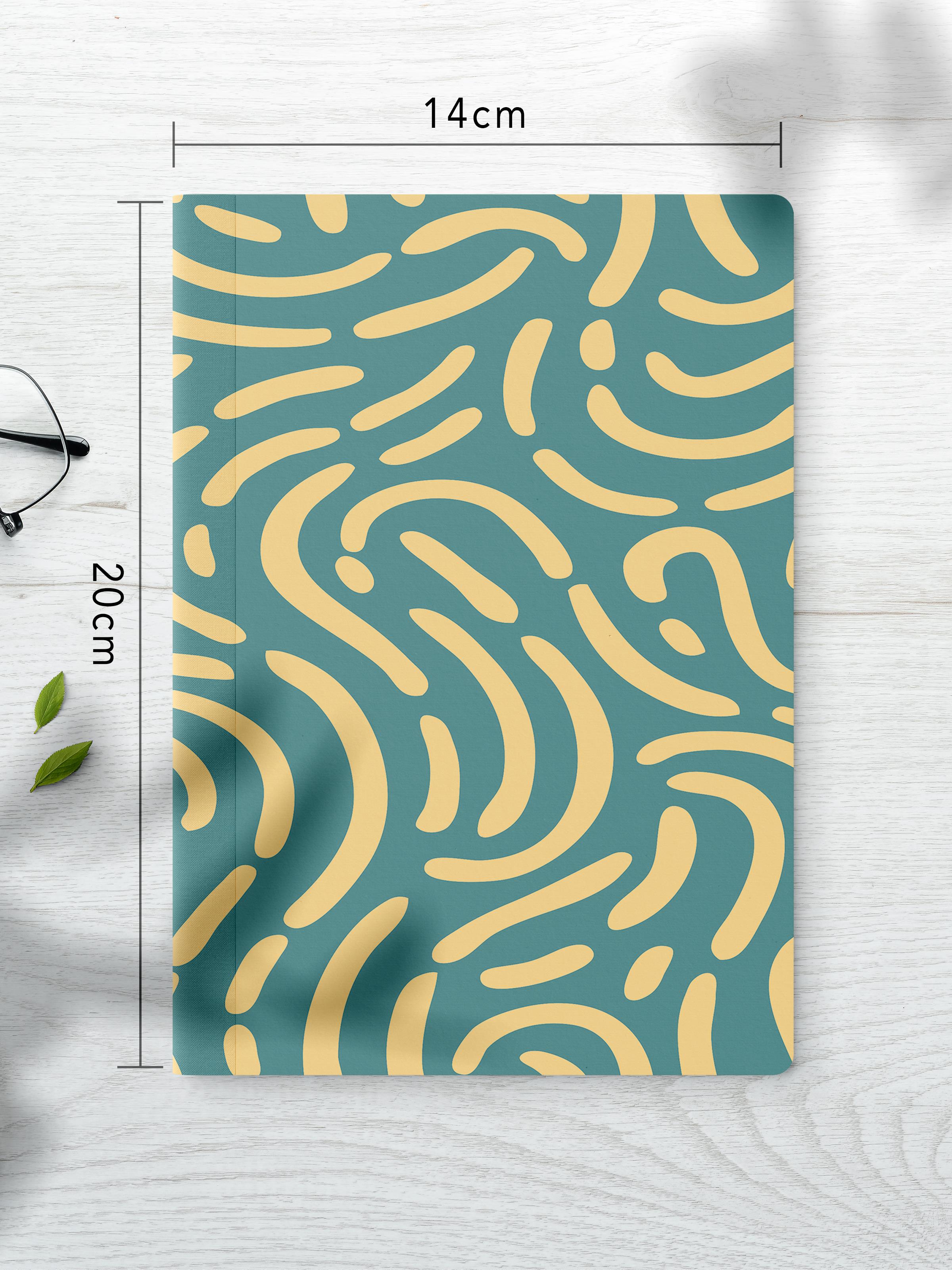 Çizgisiz Defter Seti, 3 Adet Not Defteri, Notebook Journal Seti, Anı Defteri, 64 Sayfa Orta Boy