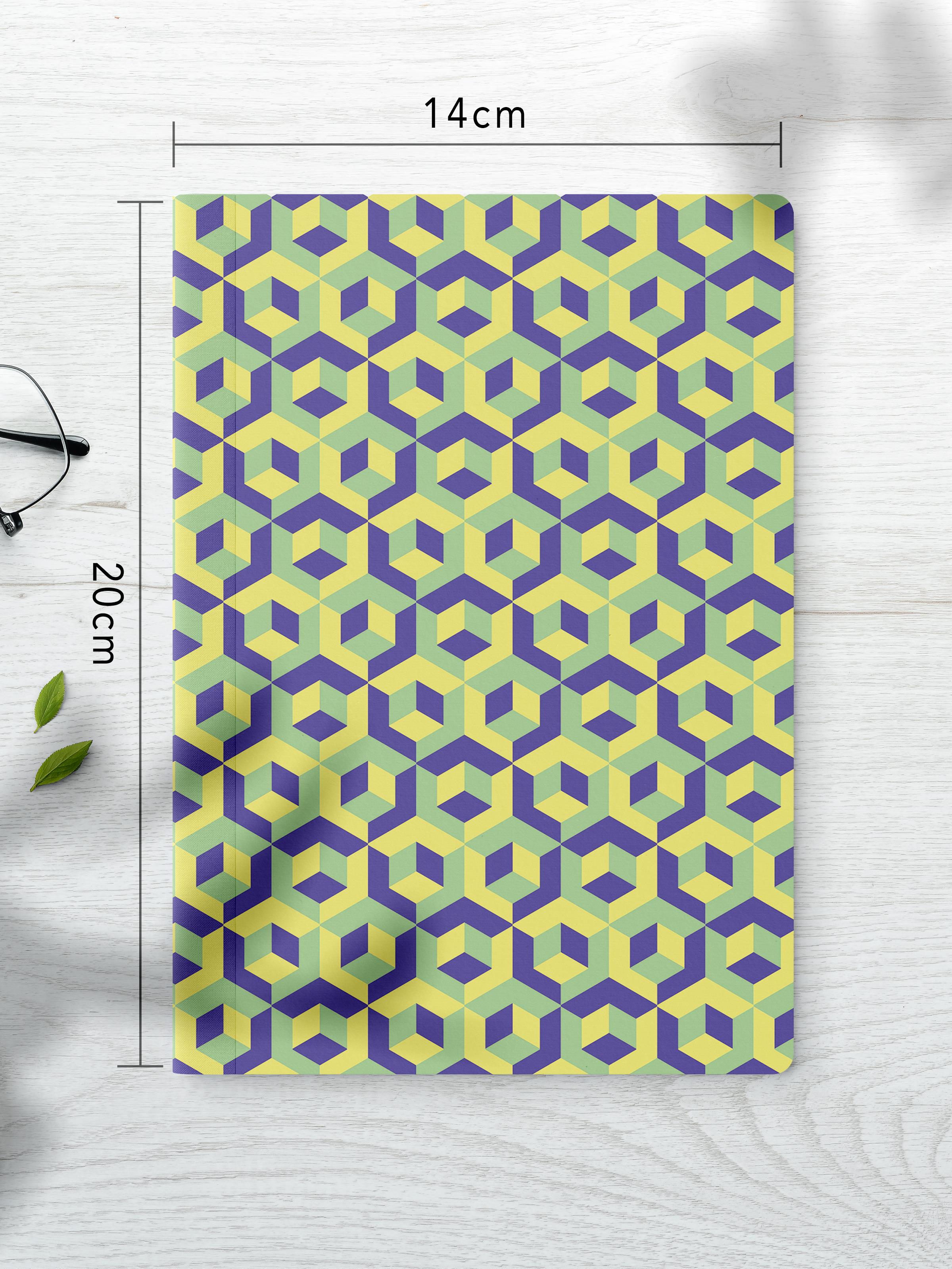 Çizgisiz Defter Seti, 3 Adet Not Defteri, Notebook Journal Seti, Anı Defteri, 64 Sayfa Orta Boy